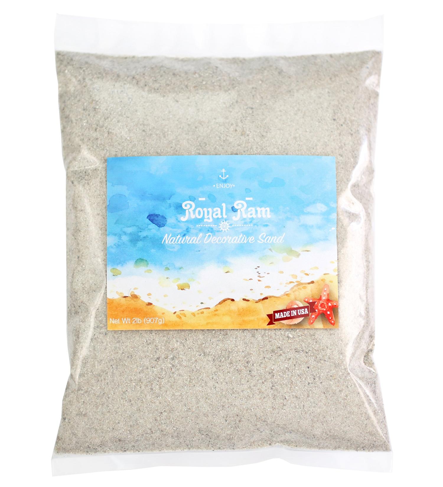 2 lb Natural Decorative Real Sand for Vase Filler, Interior Decor, Sand Crafts - Buy Online on SooperMarket.com