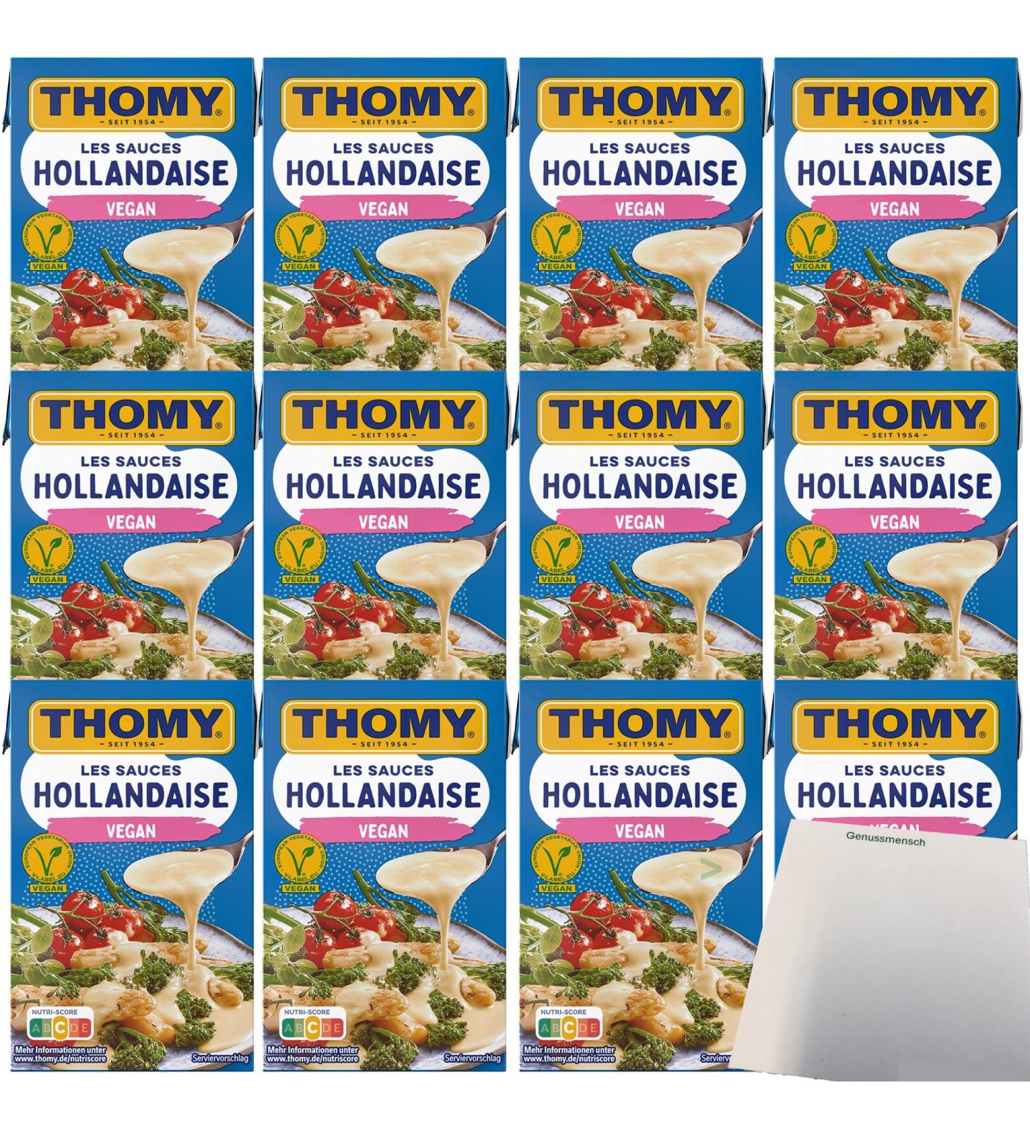 Thomy Vegan Hollandaise Sauce - 12x250ml Pack | International Shipping Available - Buy Online on SooperMarket.com