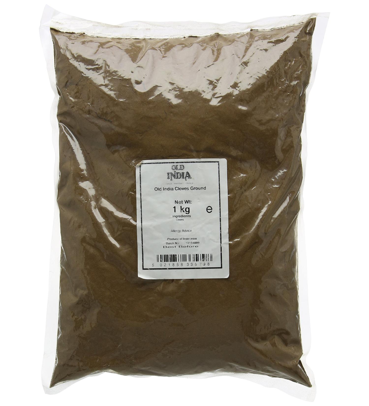 Old India Cloves Ground 1kg - Premium Quality Spice for Cooking and Baking - Buy Online on SooperMarket.com