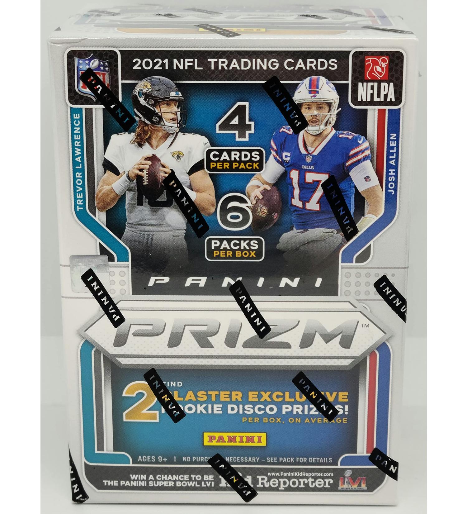 2021 Panini Prizm Football Trading Cards Blaster Box - 6 Packs, 4 Cards Per Pack - Buy Online on SooperMarket.com