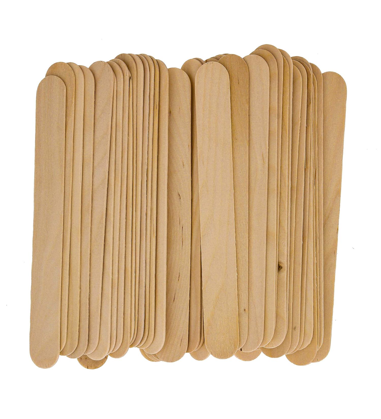 TCP Global Wood Paint Mixing Sticks - 50 Pack for Automotive, Crafts, Airbrush Art - Buy Online on SooperMarket.com