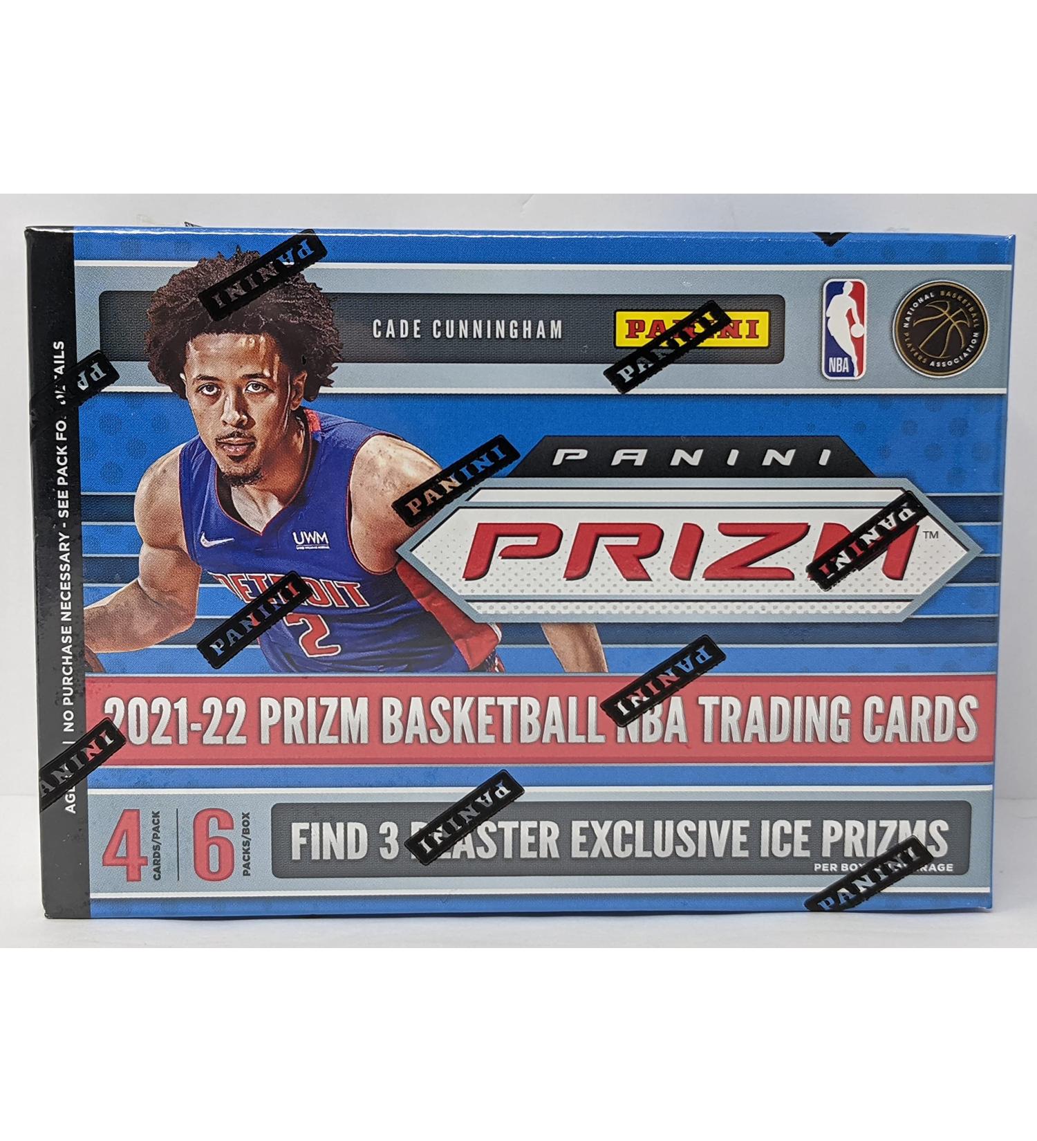 2021-22 Panini Prizm NBA Basketball Blaster Box - 3 Exclusive Ice Prizms | 24 Cards - Buy Online on SooperMarket.com