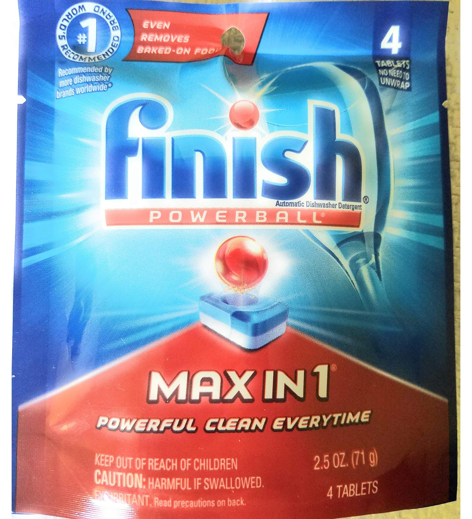Finish Powerball Max in 1 (3 Four Packs)