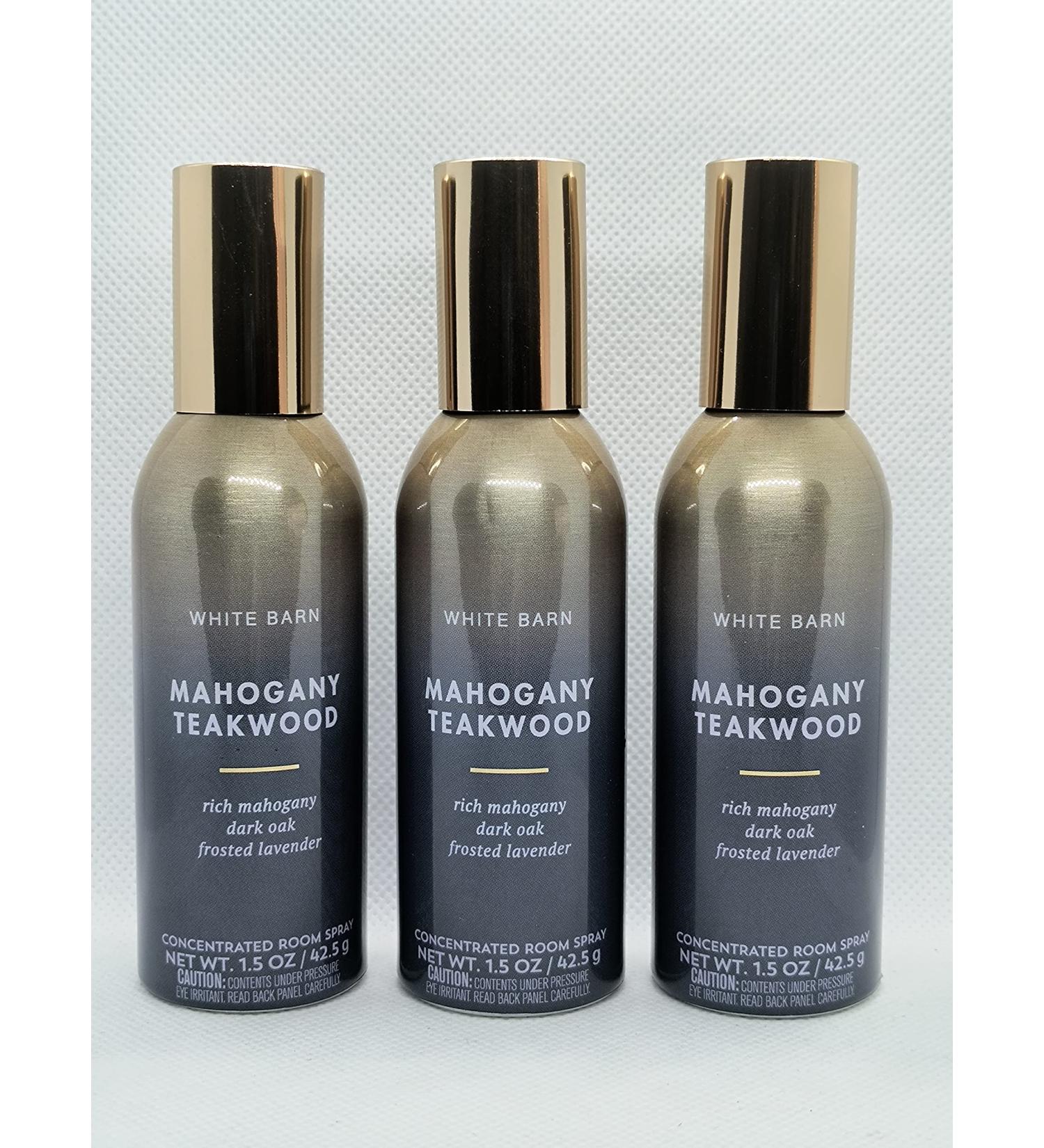 Bath & Body Works Mahogany Teakwood Room Spray - Lot of 3 Mahogany Teakwood 1.50 Ounce (Pack of 3)
