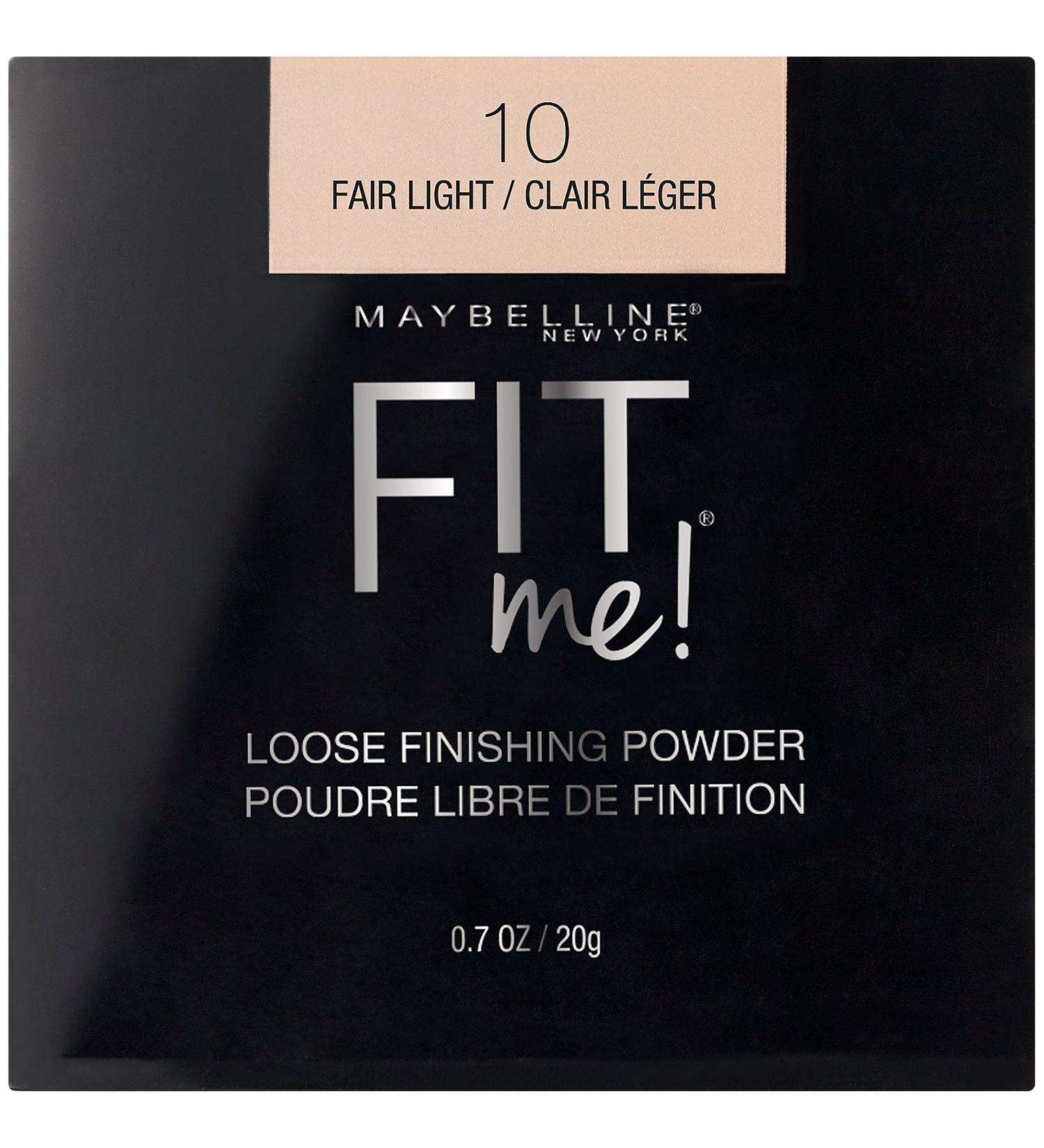 Maybelline Fit Me Loose Finishing Powder - Fair Light 0.7 oz | International Shipping Available - Buy Online on SooperMarket.com