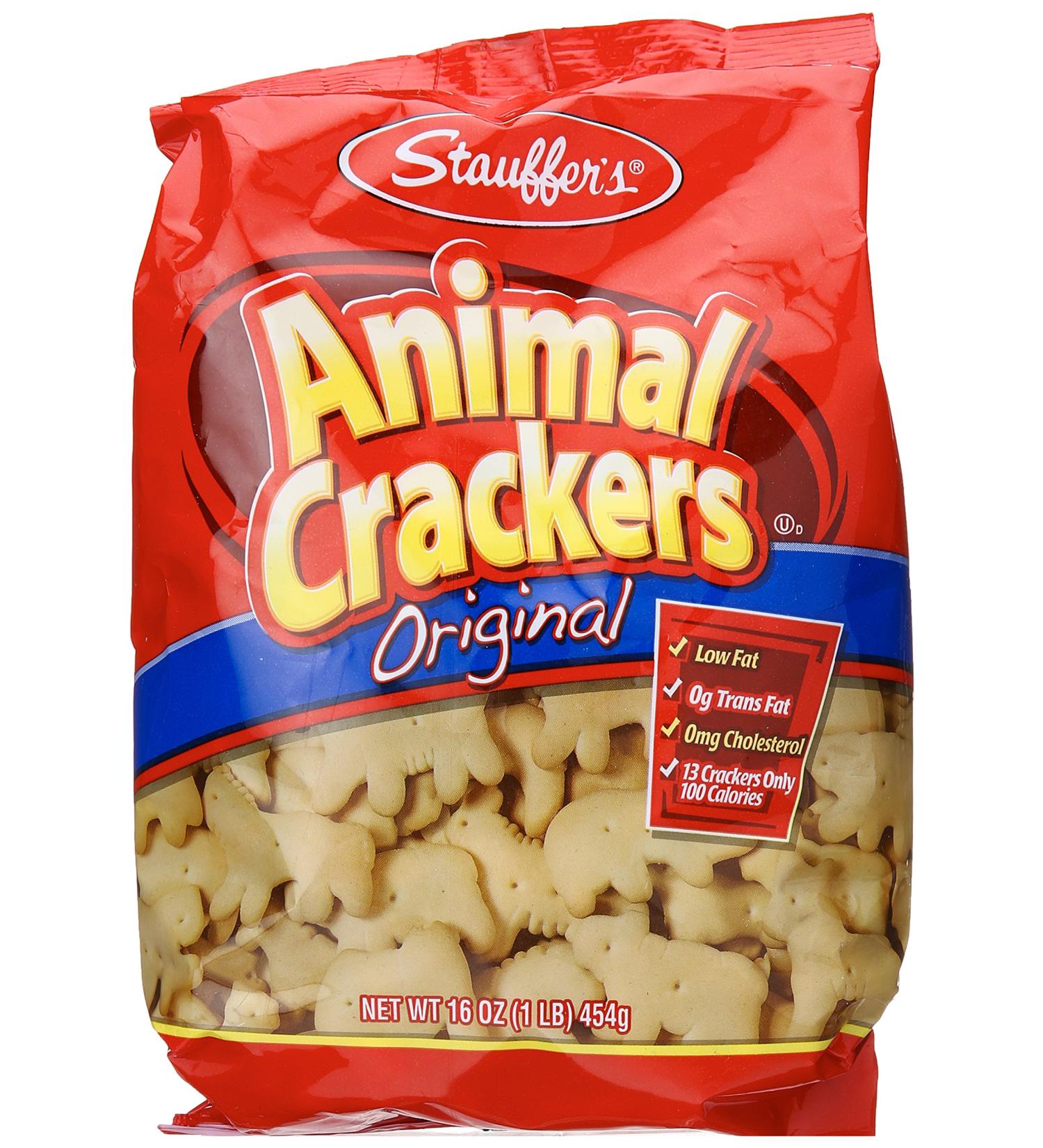 Stauffer Animal Crackers 16 oz - Original 1 Pound Pack of 1 - Buy Online on SooperMarket.com