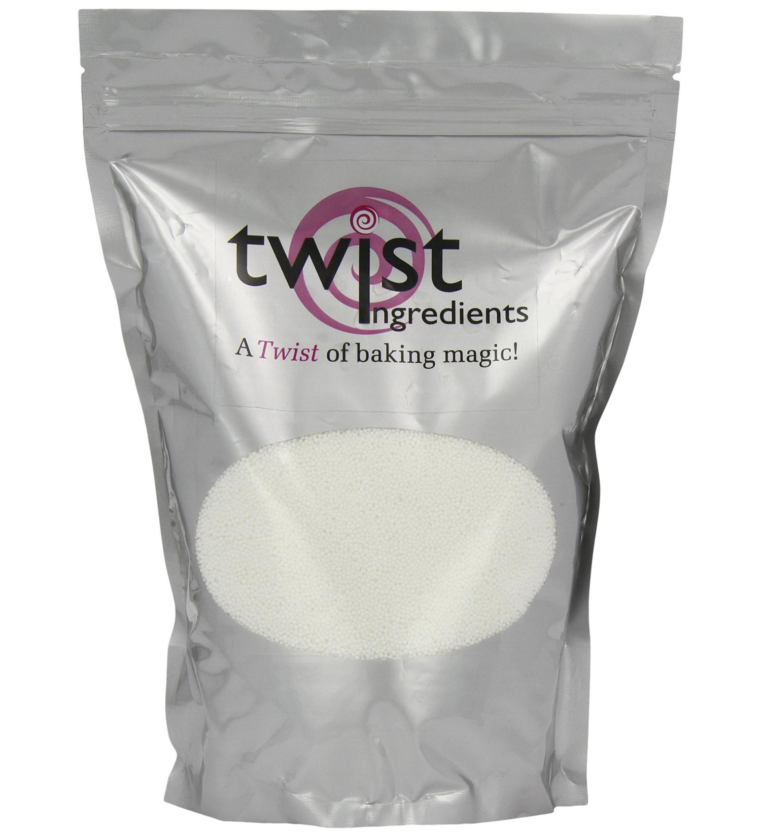 Twist Ingredients White Hundreds and Thousands 1 kg - Buy Online on SooperMarket.com