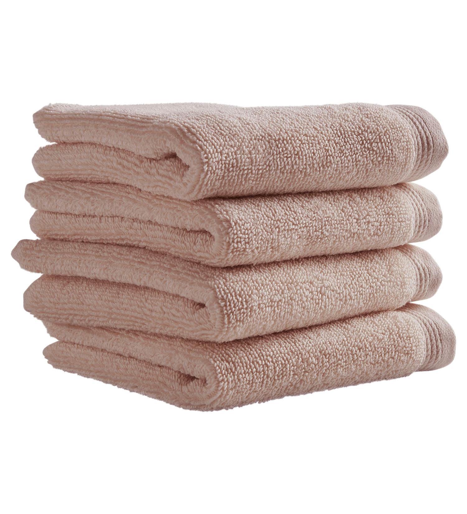 Stone & Beam Organic Cotton Washcloth Set - Set of 4 Rose Washcloth (4 Pack) - Buy Online on SooperMarket.com