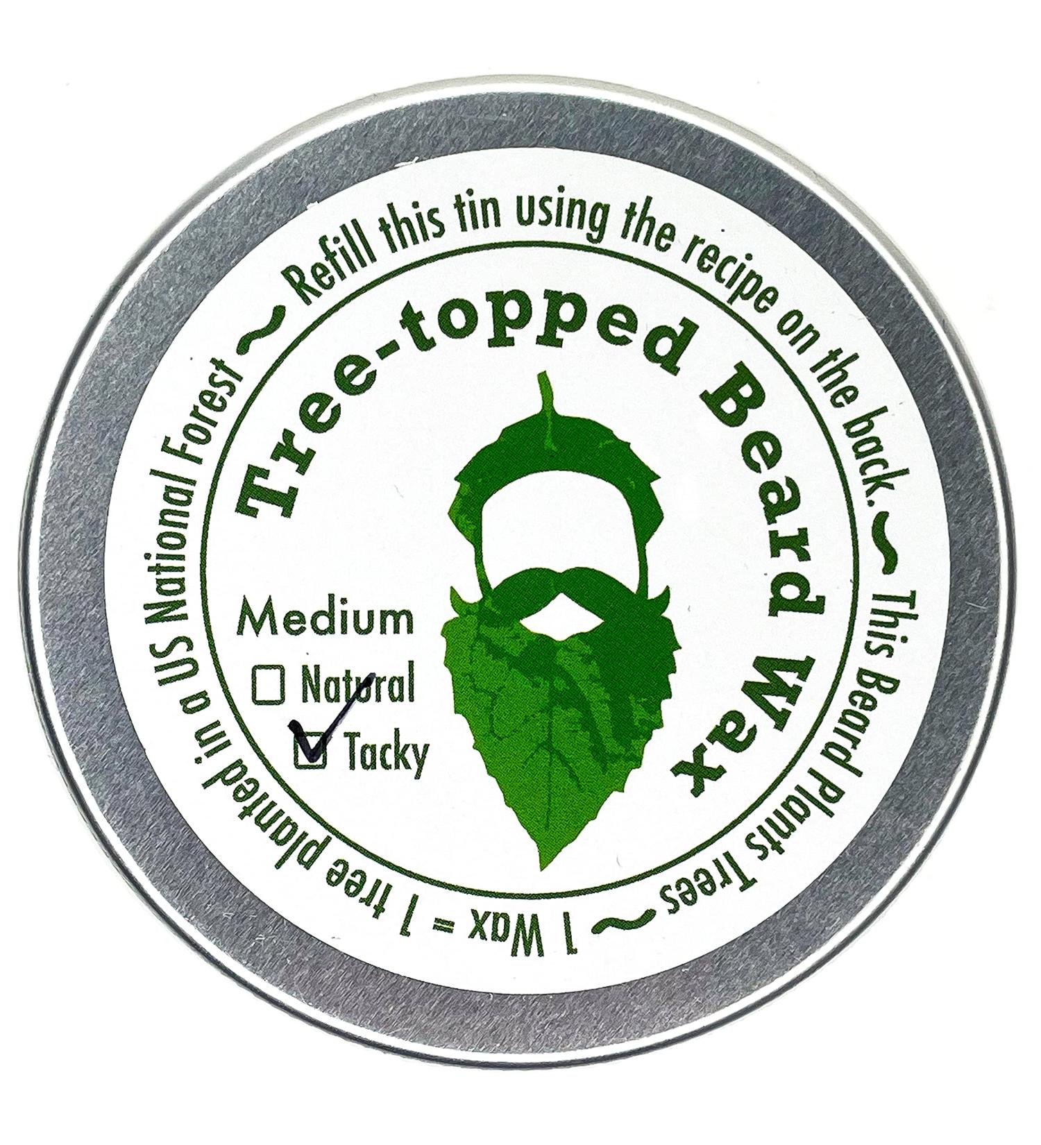 Green Beard Grooming Tree-Topped Beard Wax (2oz.) - Medium Tacky Formula - Buy Online on SooperMarket.com