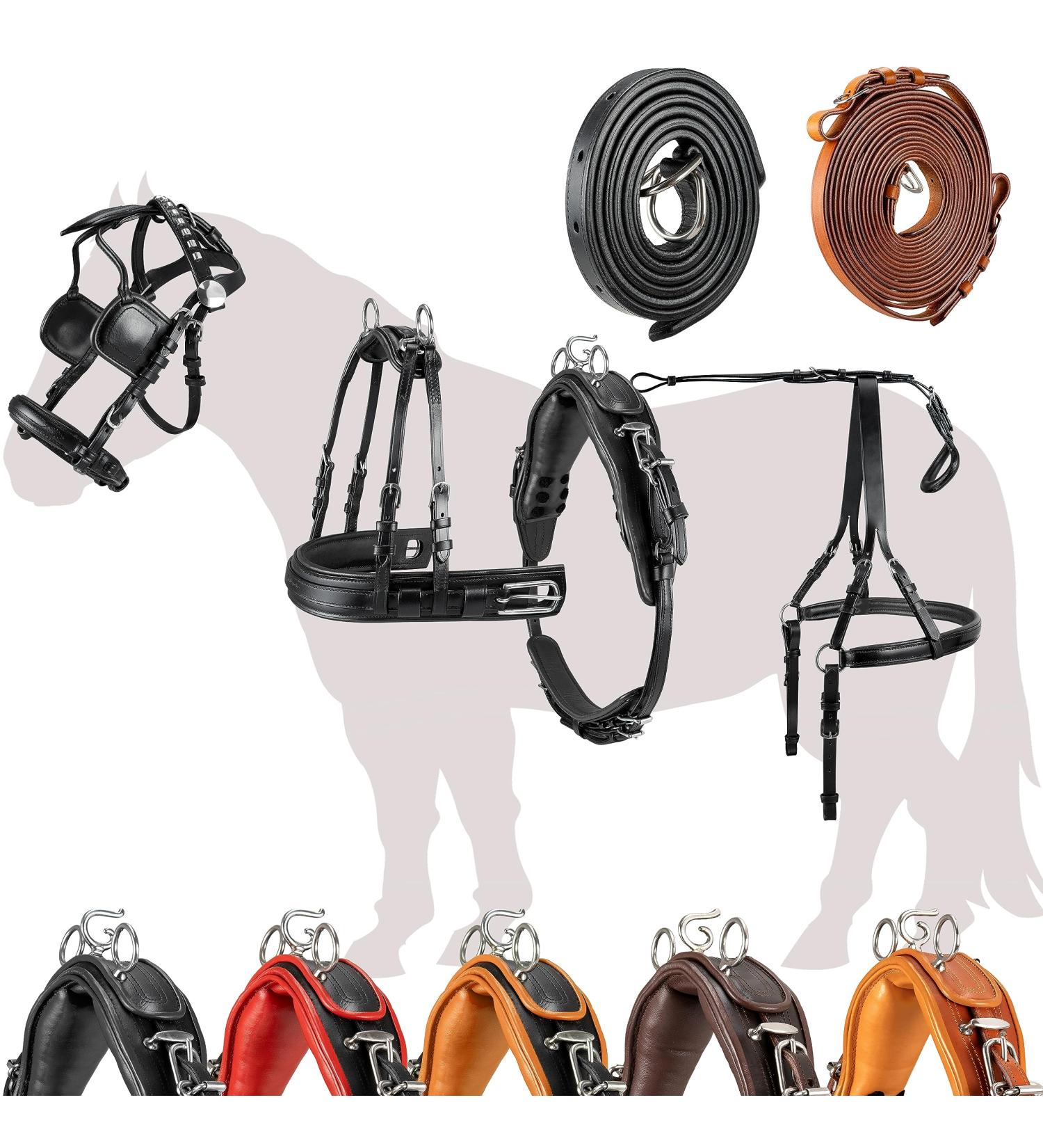 Esposita Professional Carriage Dishes for Shetty Pony & Horse - Mini to XL - Black - Buy Online on SooperMarket.com