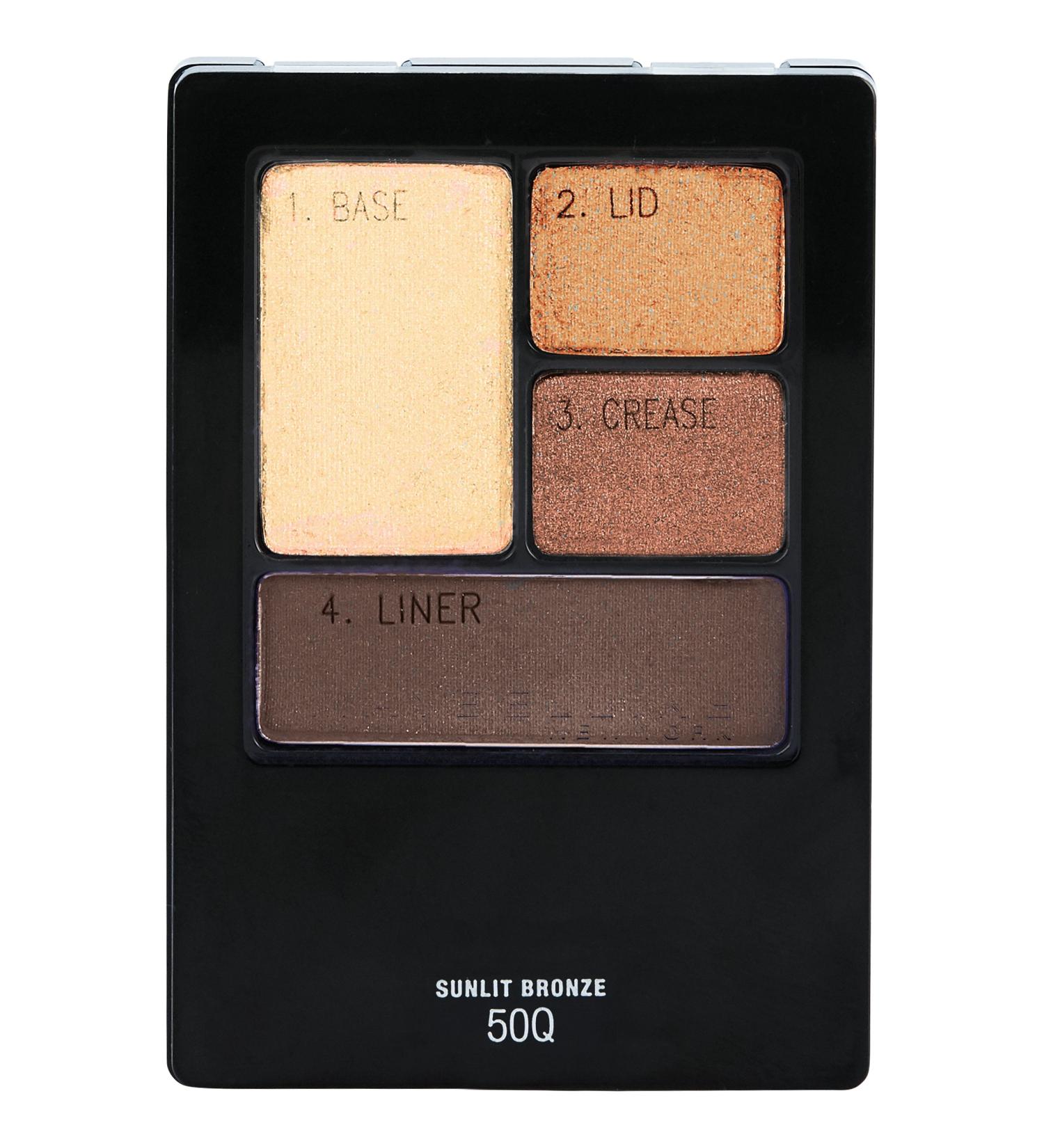 Maybelline New York Expert Wear Eyeshadow Quads Sunlit Bronze 0.17 oz - Buy Online on SooperMarket.com