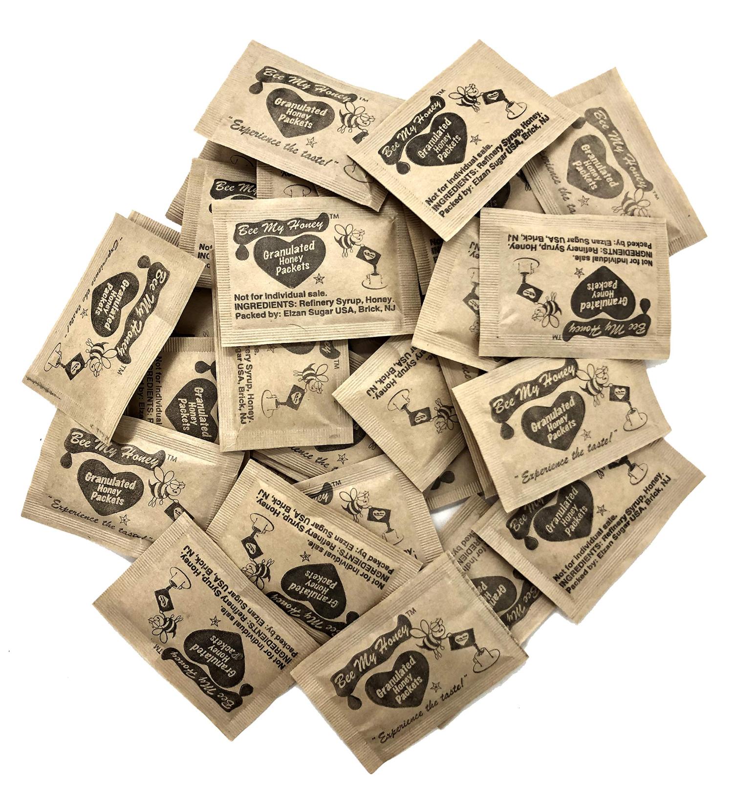 Bee My Honey Pure Granulated Honey Packets - 60 Individual Honey Crystal Packets - Buy Online on SooperMarket.com