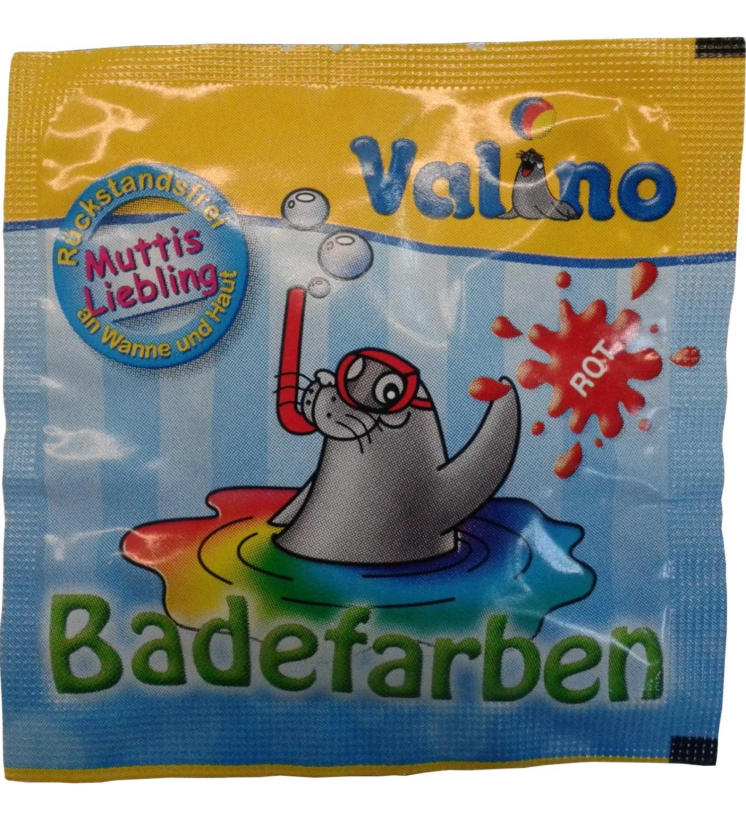 Valino bath colours red pack of 50 (50 x 1 piece)