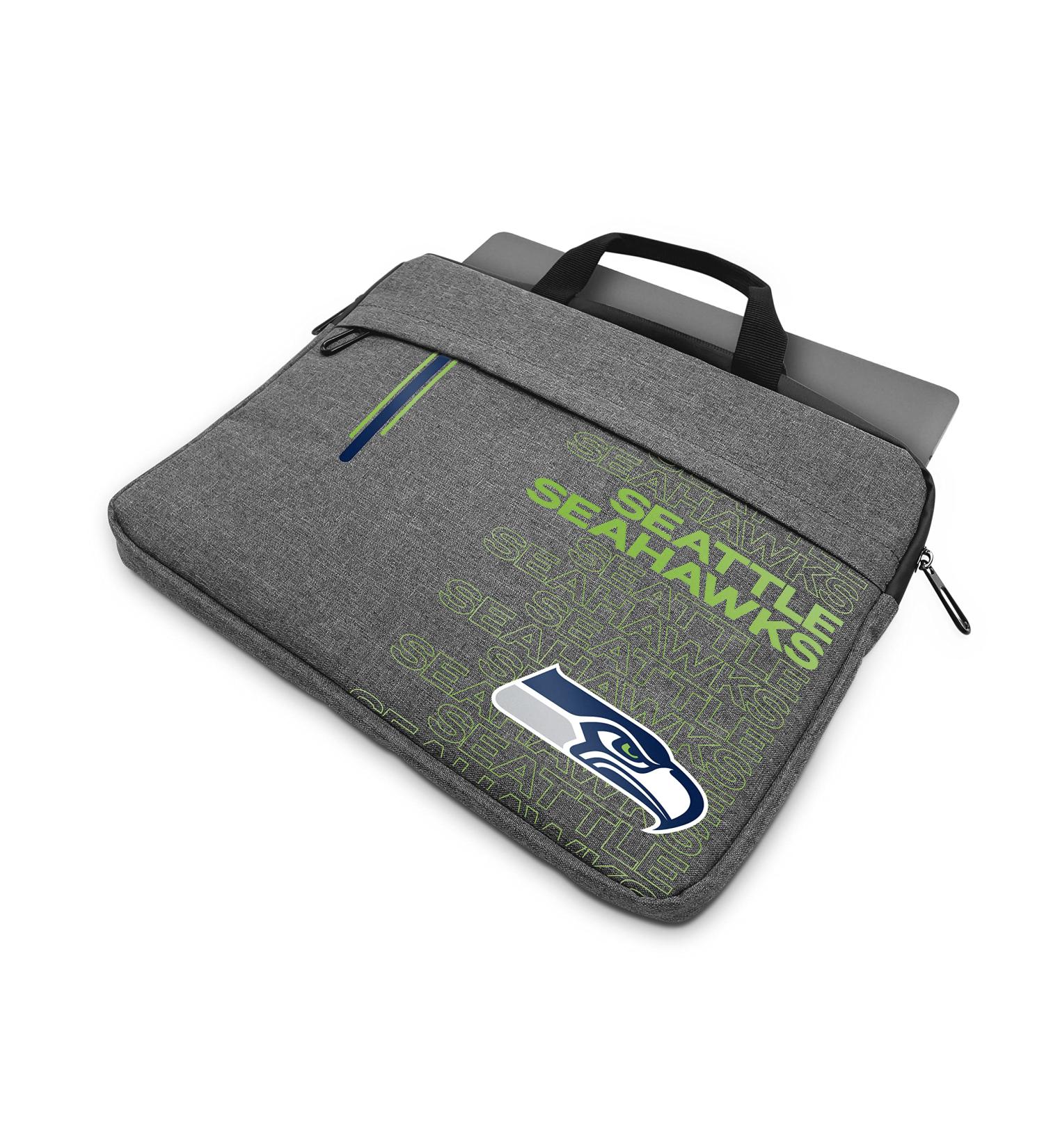 Soar NFL Laptop Sleeve in Charcoal Grey - Officially Licensed NFL Merchandise - Buy Online on SooperMarket.com
