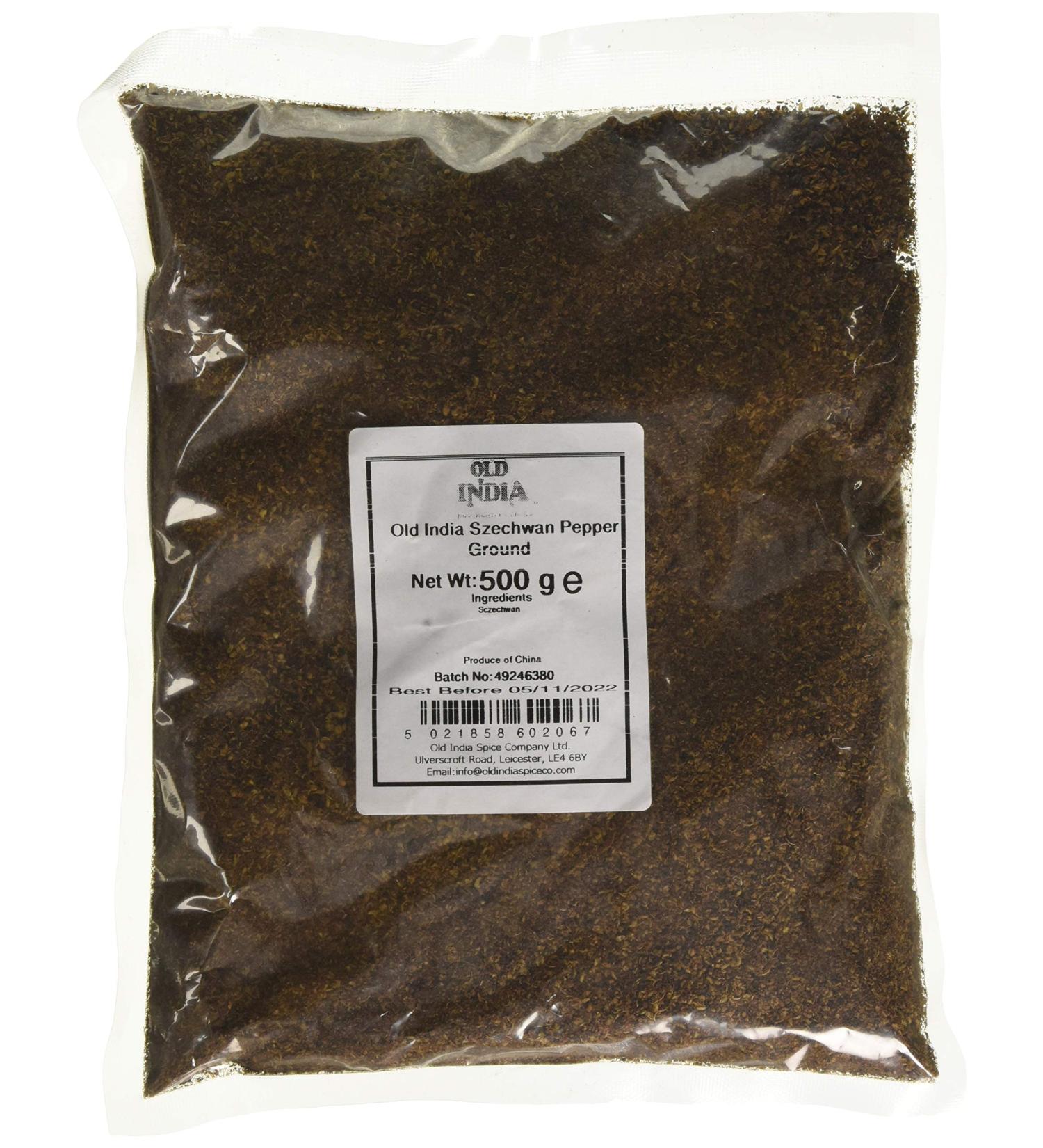 Old India Szechwan Pepper Ground 500g - Authentic Asian Spice Blend - Buy Online on SooperMarket.com