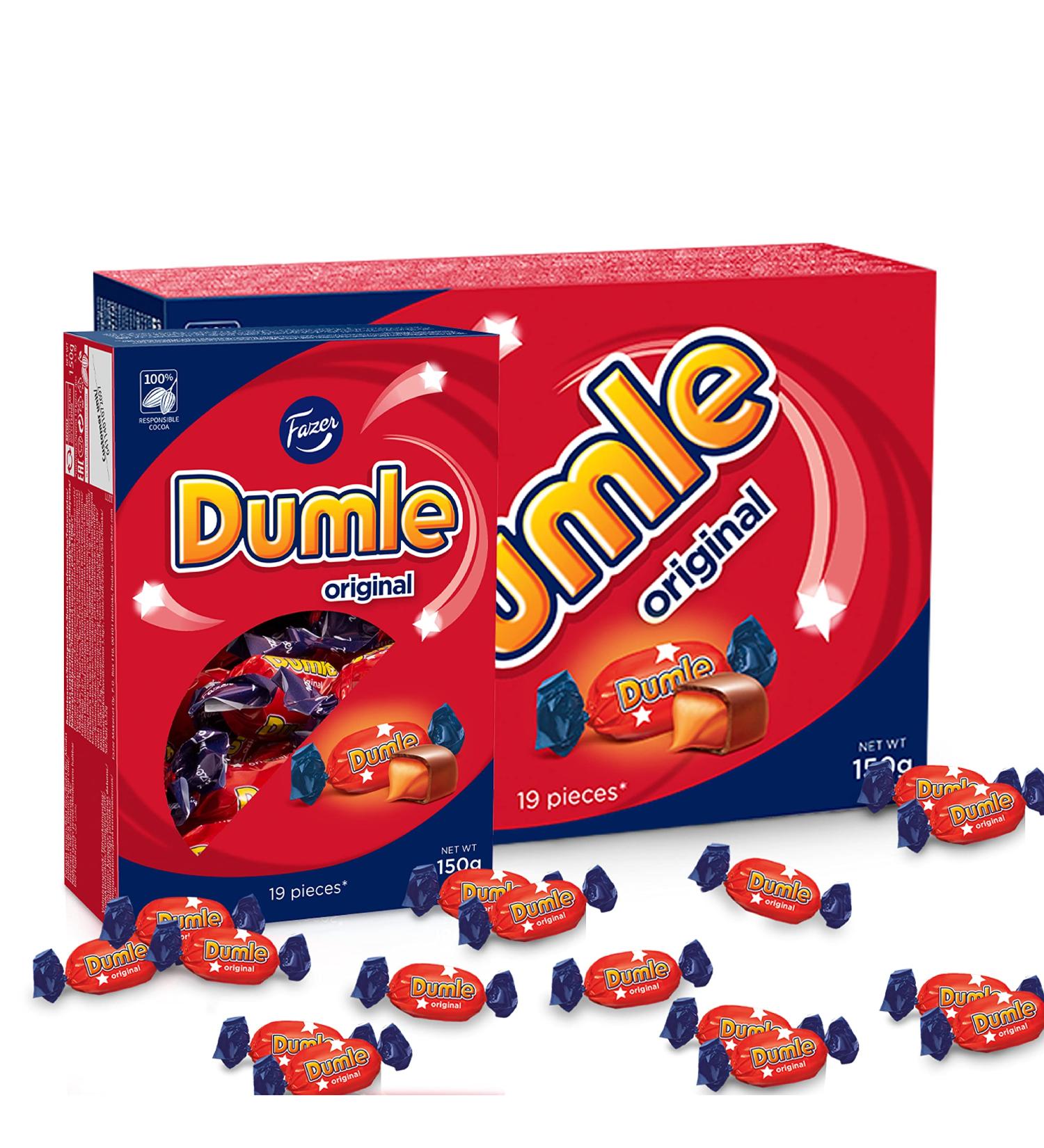 Fazer Dumle Original Caramel 1 Box of 150g - Buy Online on SooperMarket.com