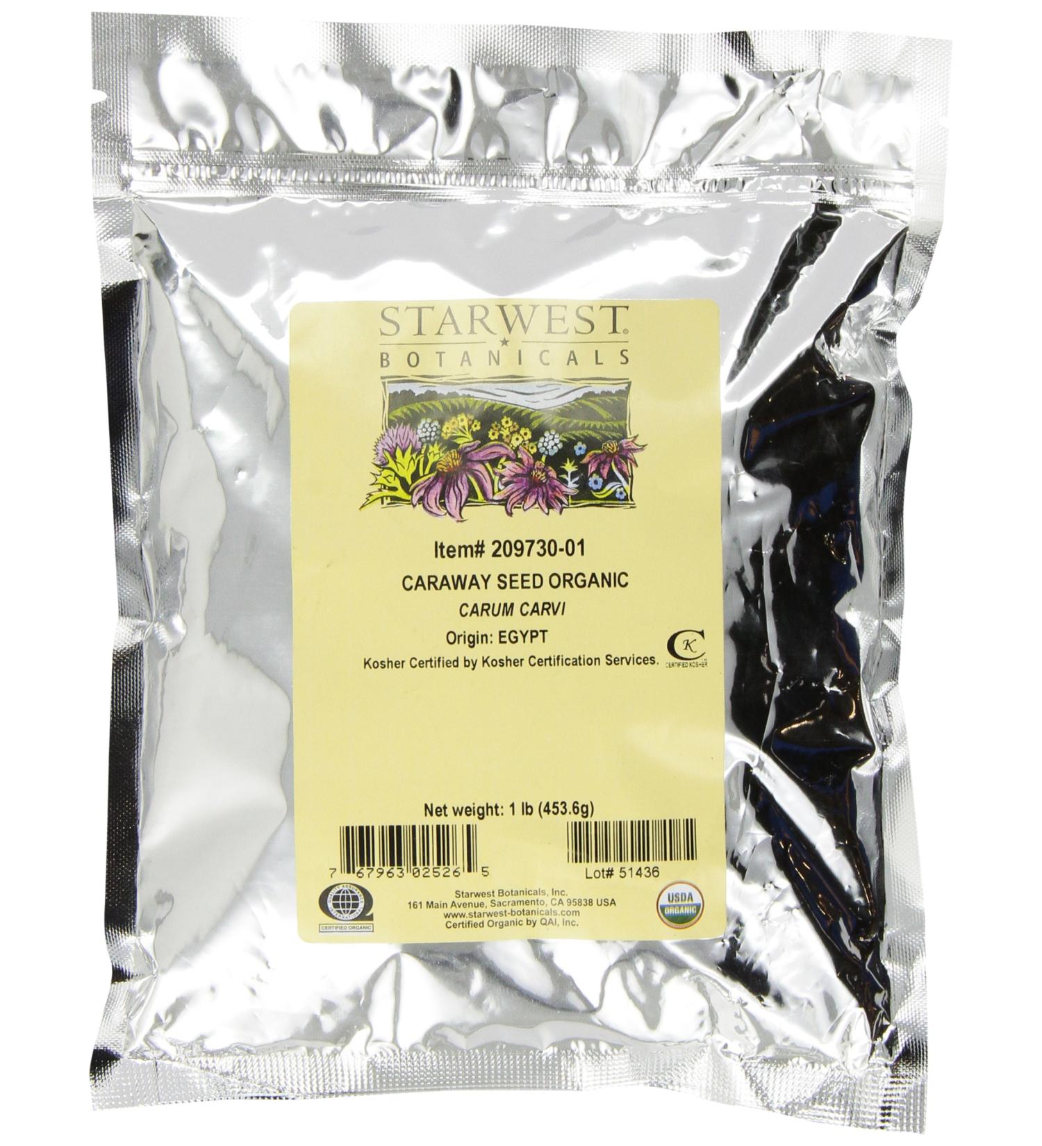 Organic Caraway Seed 1lb Bags - Pack of 3 | Starwest Botanicals - Buy Online on SooperMarket.com