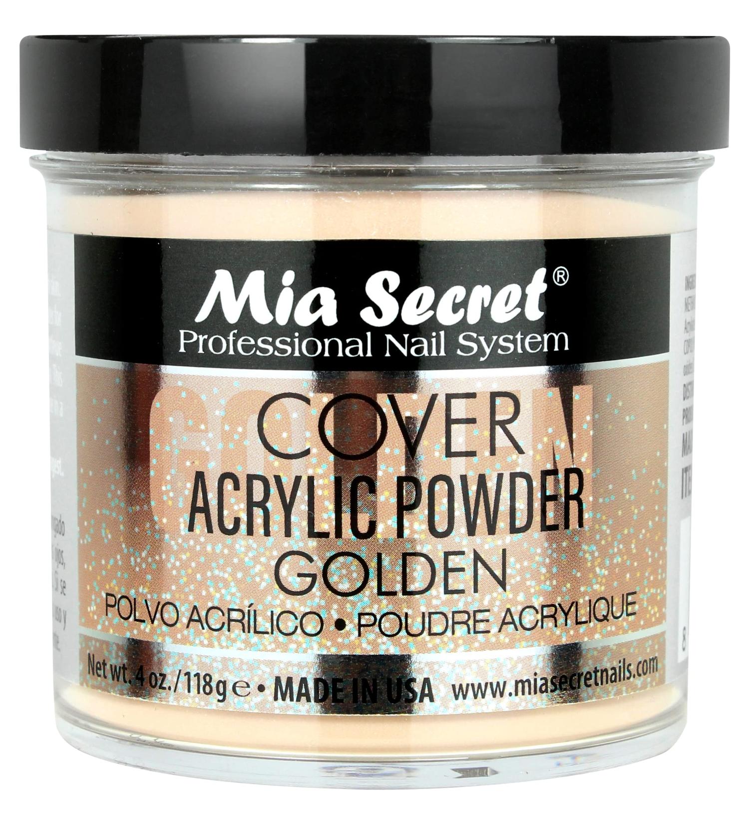 Cover Golden Mia Secret Acrylic Powder (4 oz) 4 Ounce (Pack of 1)