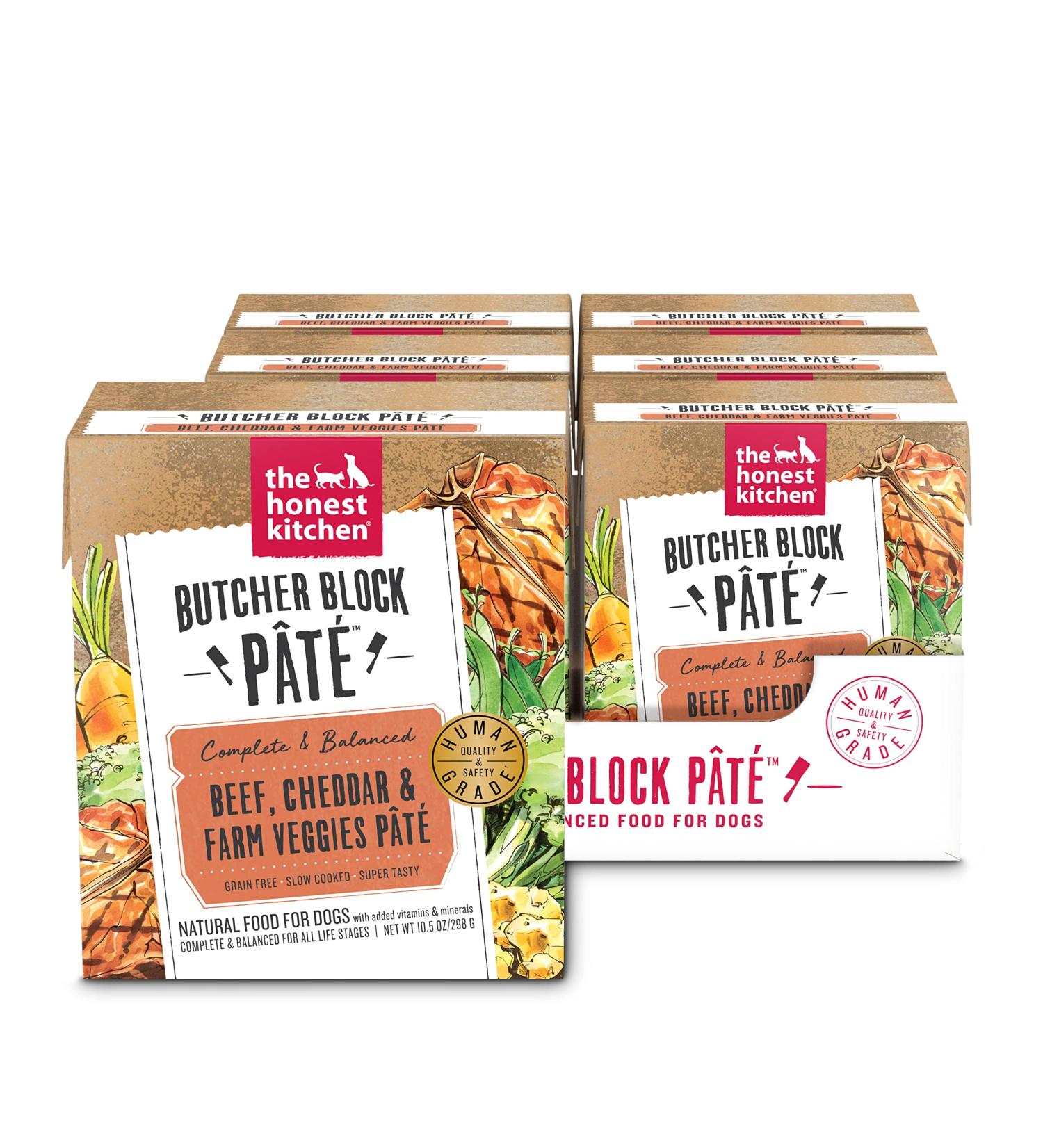 The Honest Kitchen Butcher Block Pt Wet Dog Food - Beef, Cheddar, Farm Veggies - Buy Online on SooperMarket.com