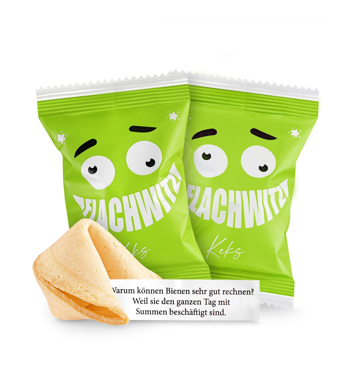 Happiness Cookies Flat Jokes 15 Pack | Vegan Freshly Baked German Cookies for Kids & Adults | Perfect Party Favors & Gifts - Buy Online on SooperMarket.com