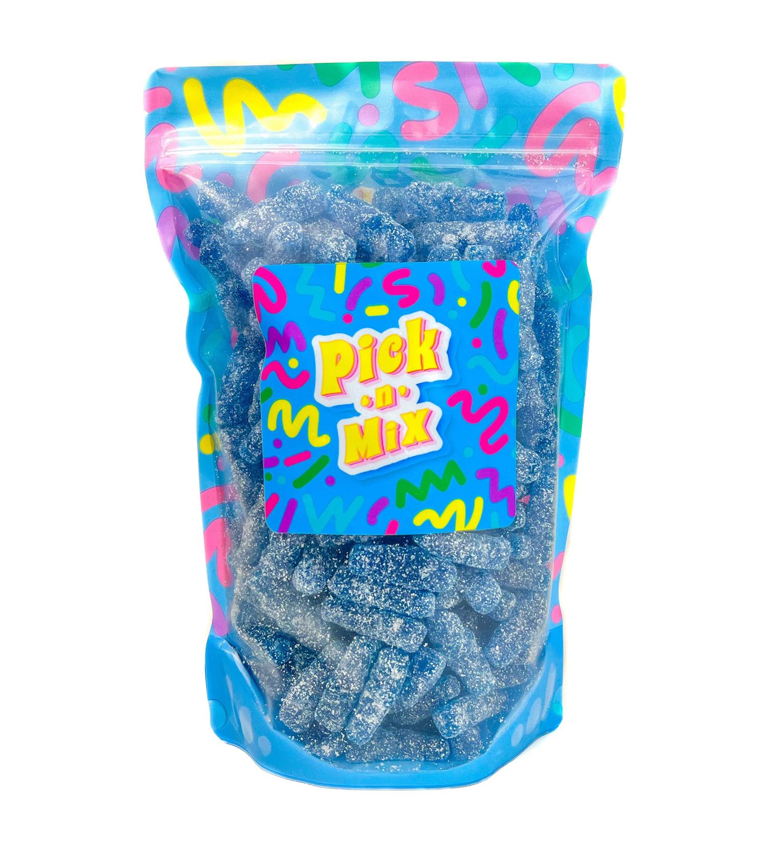 Fizzy Blue Babies 1kg Fizzy Vegan Jelly Blue Babies Classic Sweet Shop Pick n Mix - Buy Online on SooperMarket.com