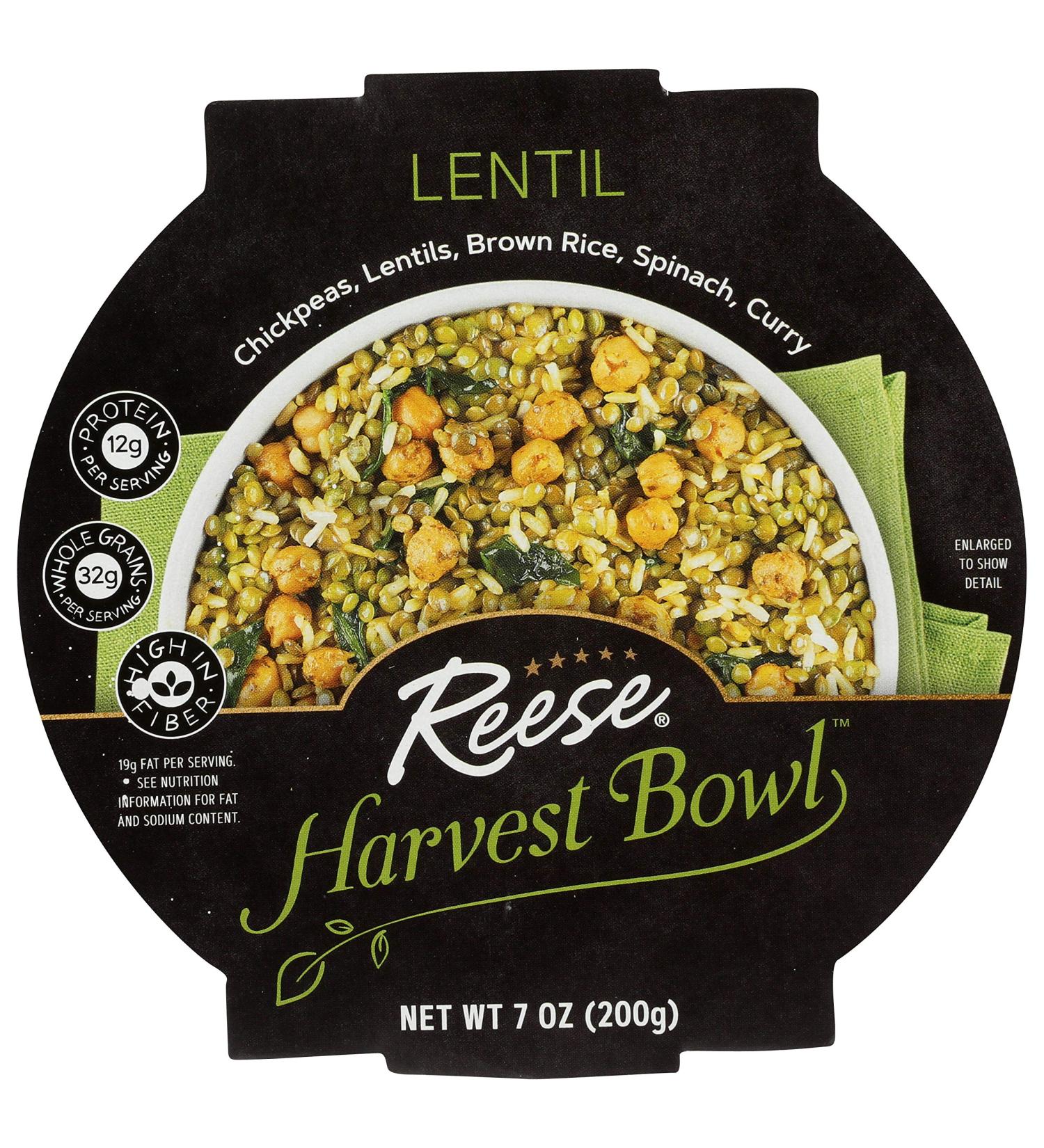 Reese Lentil Harvest Bowl - Pack of 8 | Nutritious and Delicious Ready-to-Eat Meal - Buy Online on SooperMarket.com
