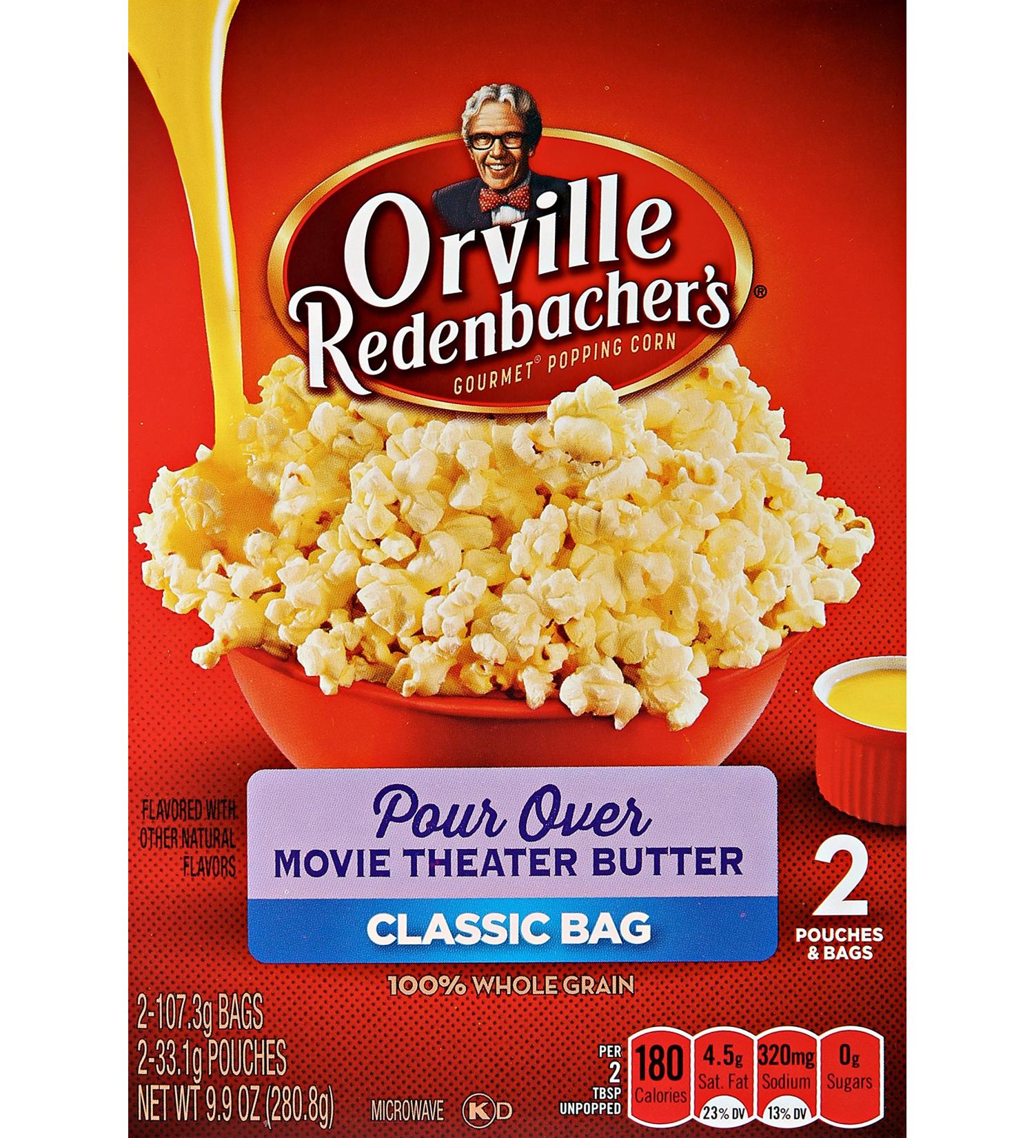 Orville Redenbacher's Pour Over Movie Theater Butter Microwave Popcorn 9.9 oz - Buy Now - Buy Online on SooperMarket.com