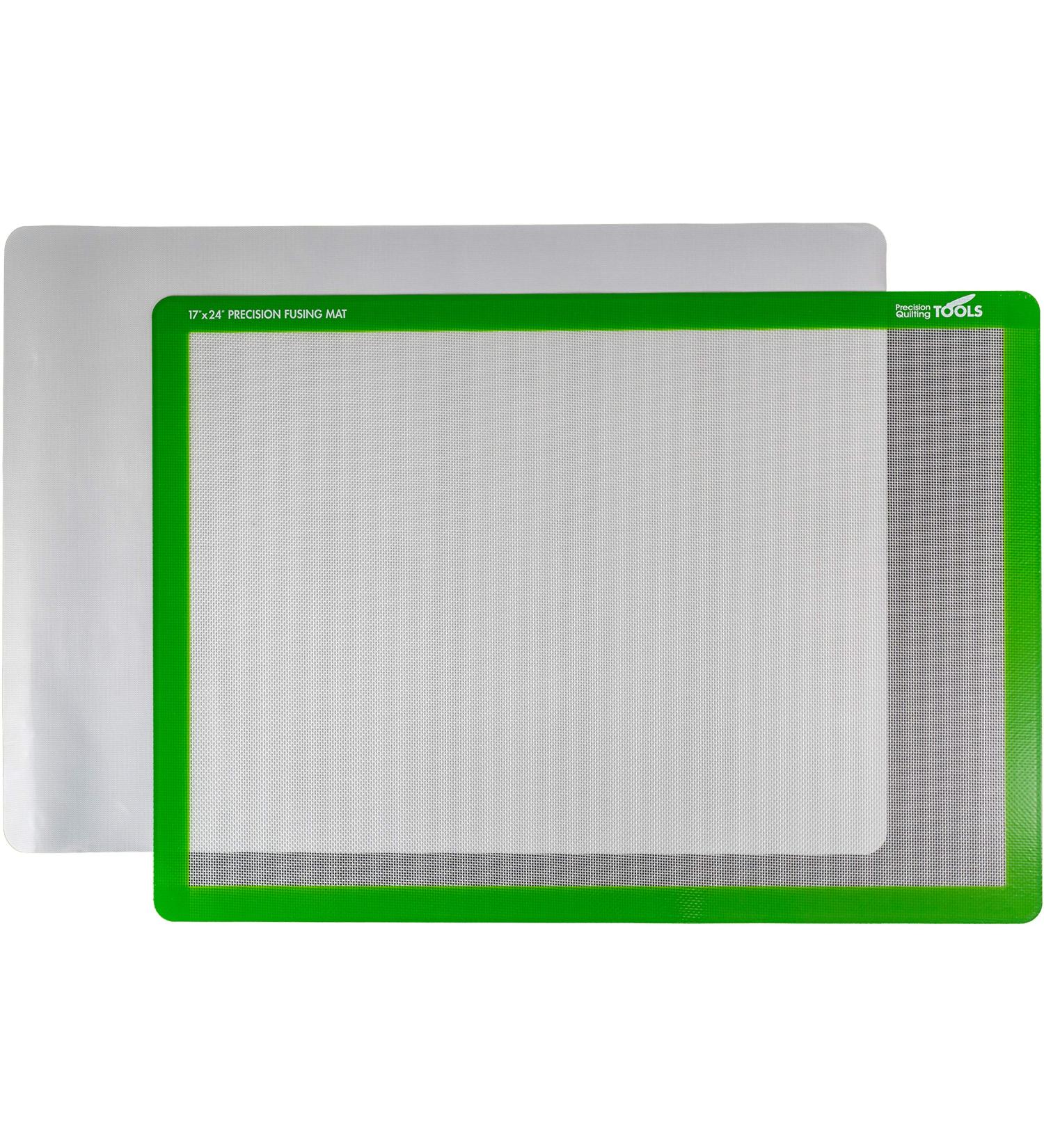 Precision Fusing Mat (17 x 24) with Non-Slip Design for Appliqu Creation | Bonus Teflon Coated Pressing Sheet Included - Buy Online on SooperMarket.com
