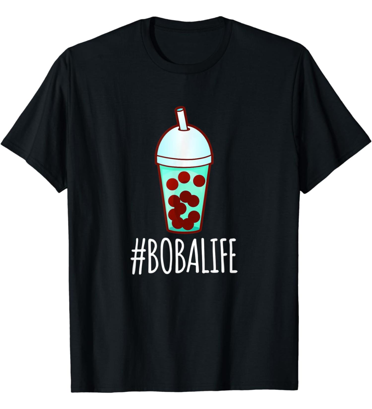 Kawaii Boba Tea Shirt - Bubble Milk Tea Gift T-Shirt