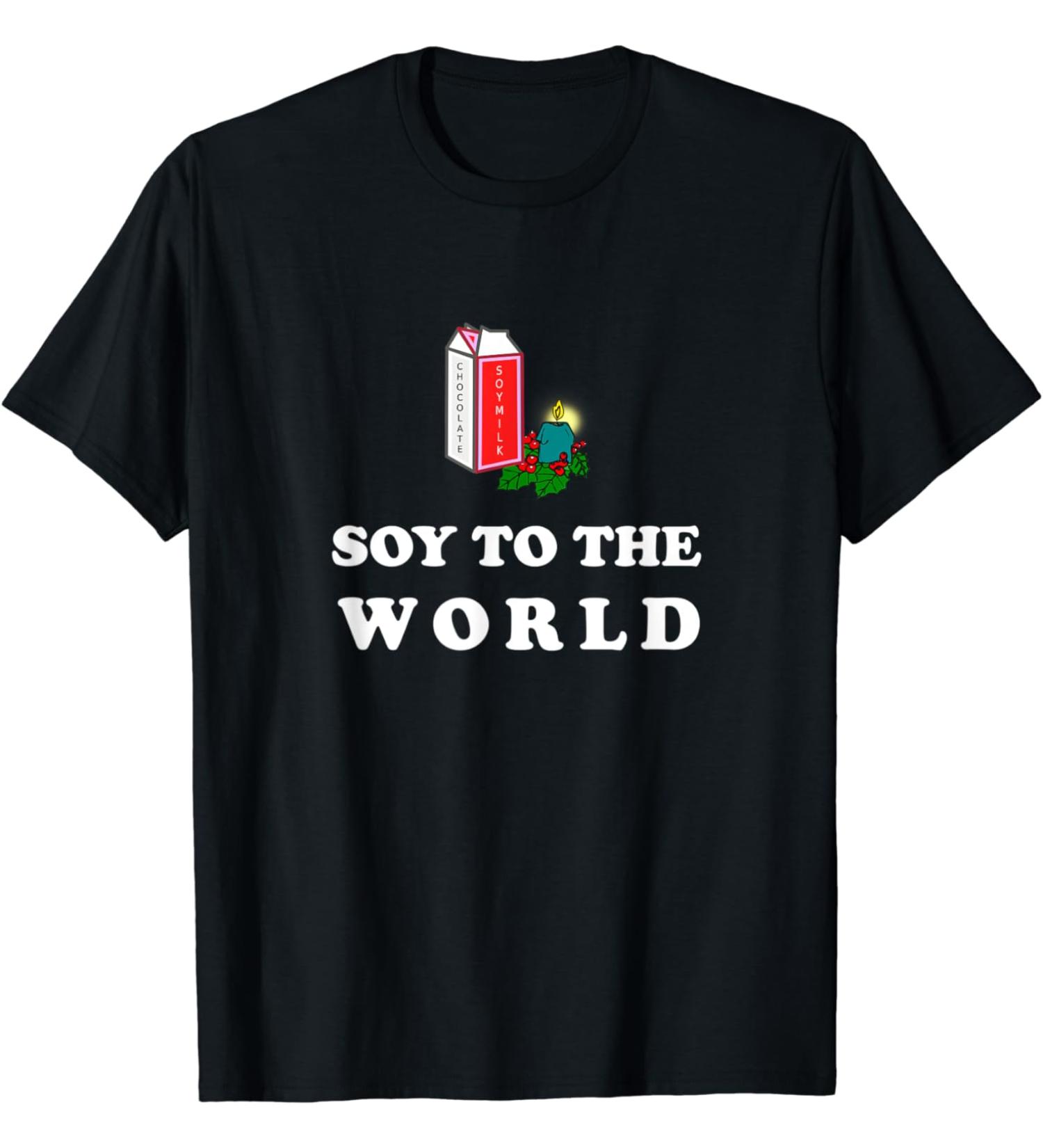 Chocolate Soy Milk Vegan T-Shirt