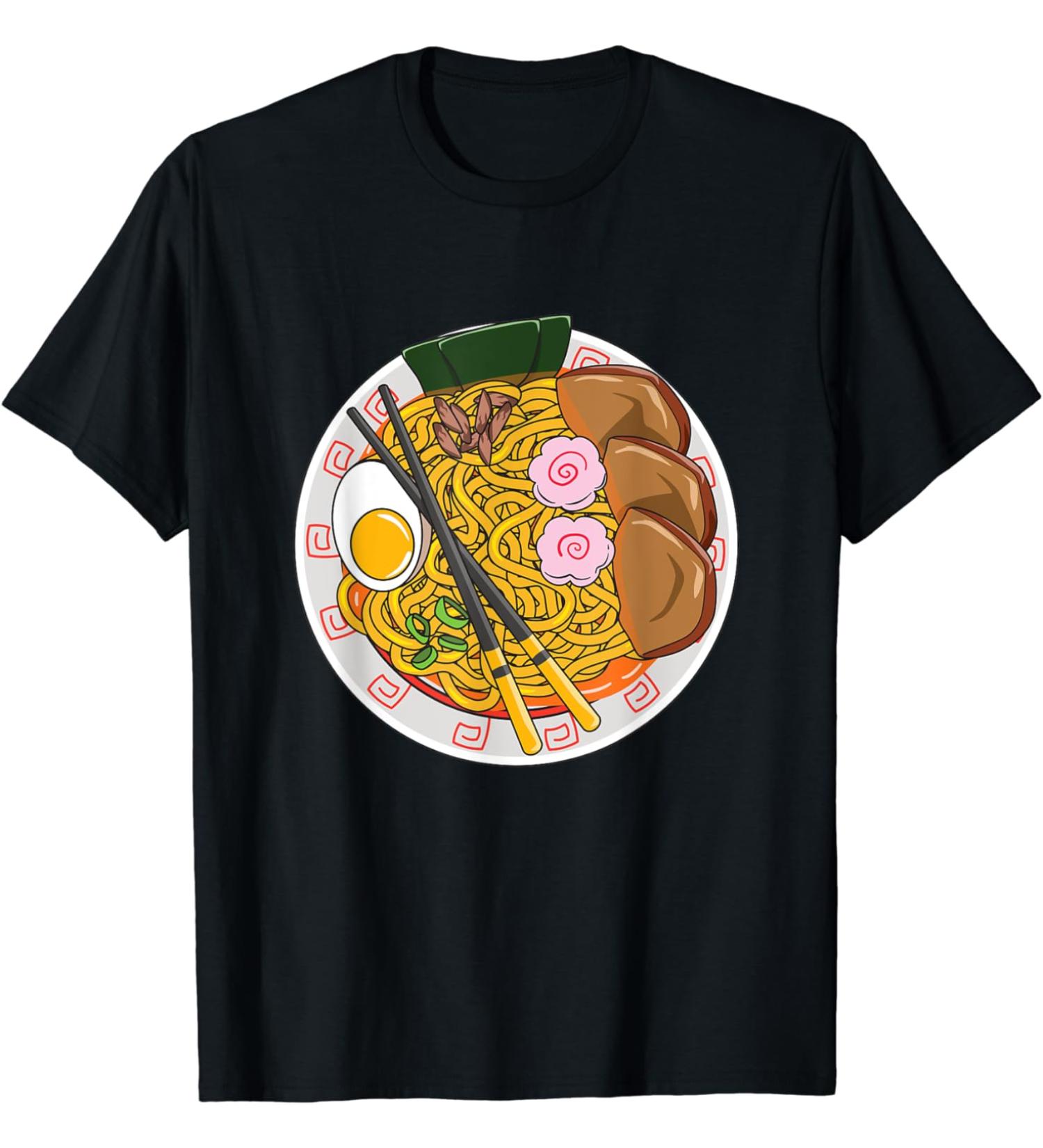 Kawaii Ramen Noodle Japanese Ramen Life T-Shirt