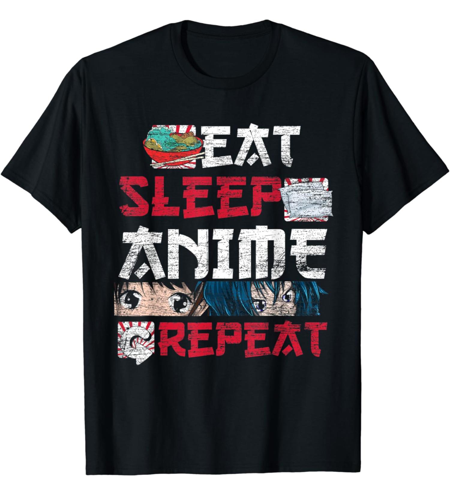 Kawaii Manga Japanese Ramen Noodles Otaku Foodie Anime T-Shirt