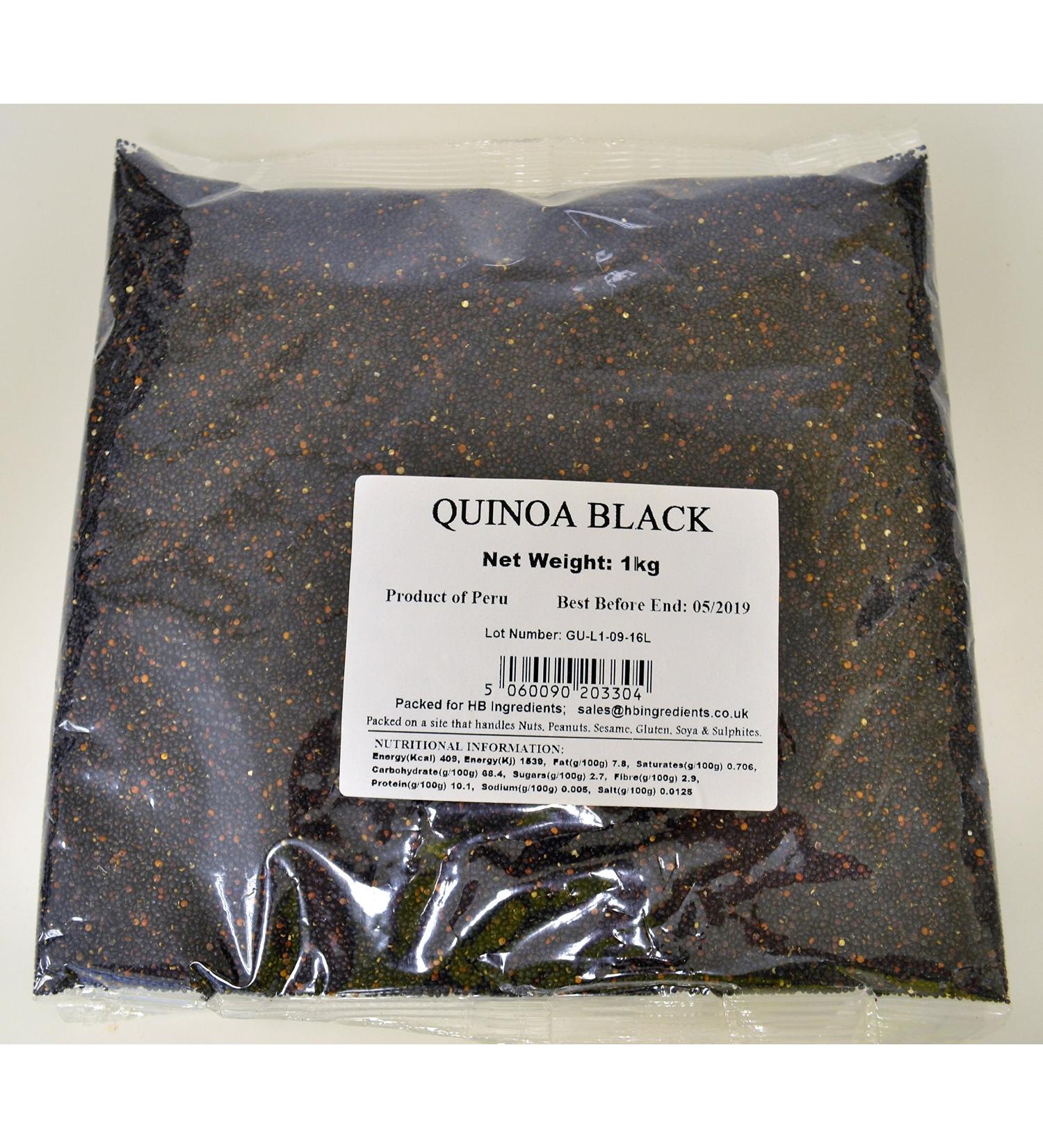 HB Ingredients - Black Quinoa 1kg - Buy Online on SooperMarket.com