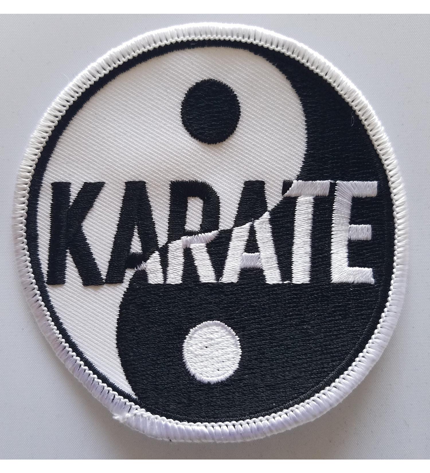 AWMA 3.5" Yin & Yang Patch - Karate