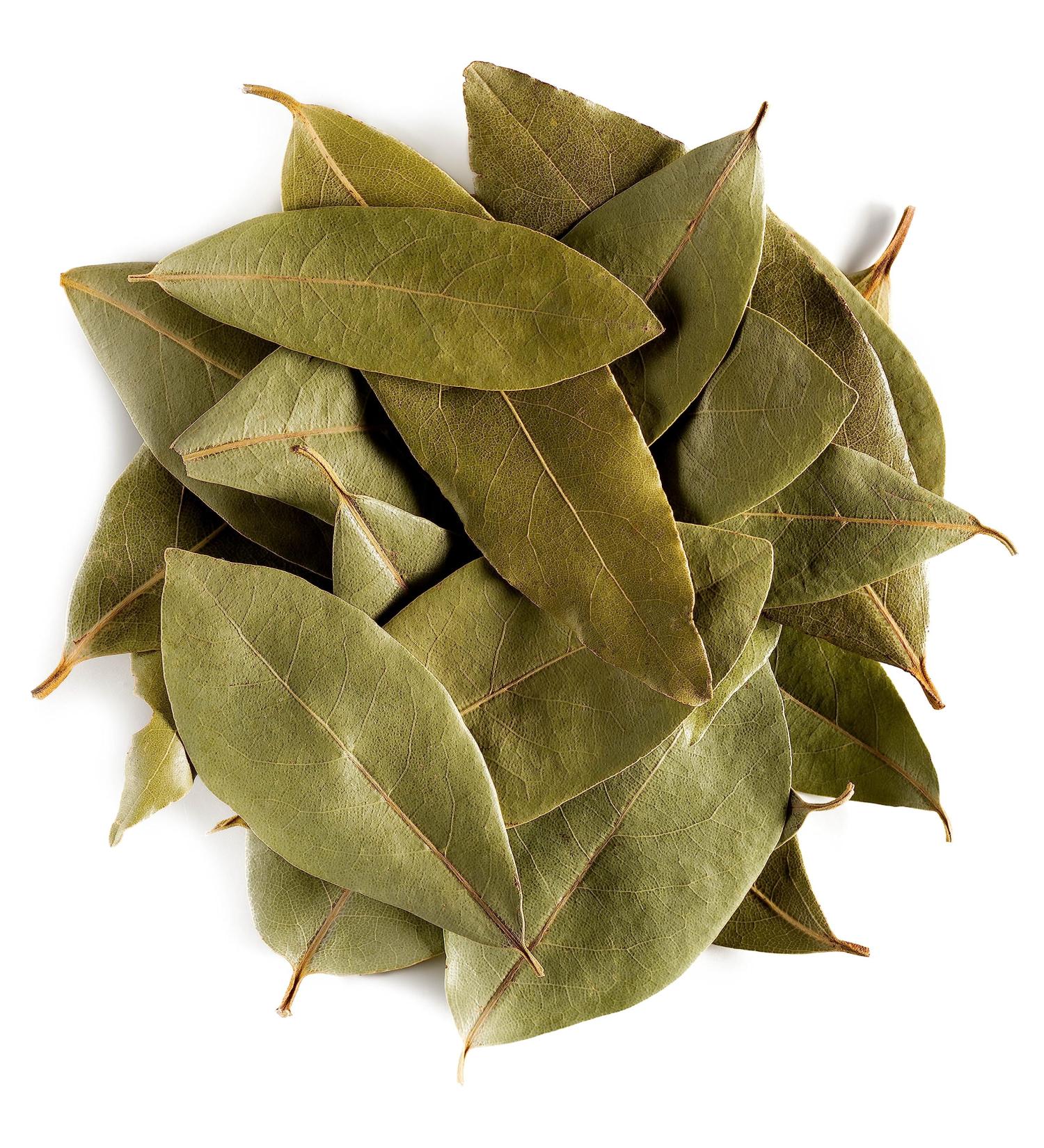 Bay Leaf Organic Herb Laurel - Whole Culinary Quality Leaf - 100g - Buy Online on SooperMarket.com