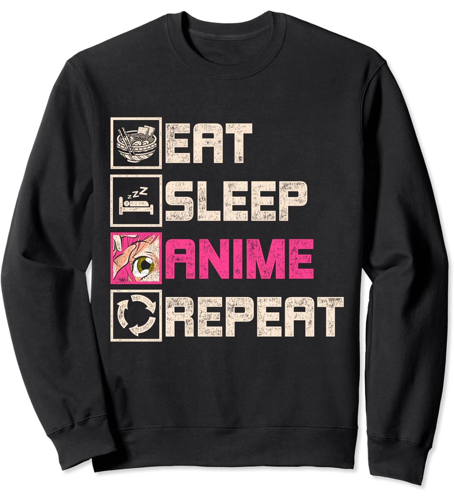 Japanese Foodie Manga Kawaii Otaku Ramen Noodles Anime Sweatshirt
