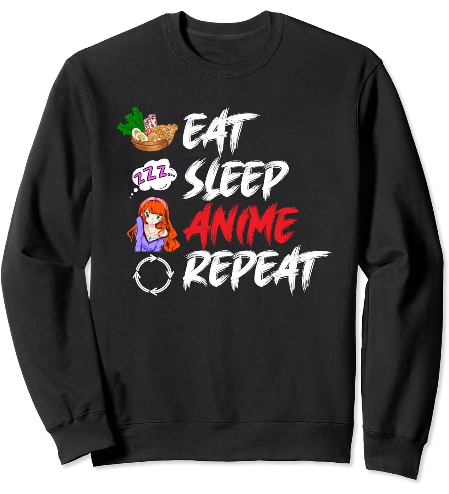 Kawaii Japan Manga Ramen Noodles Japanese Otaku Anime Sweatshirt