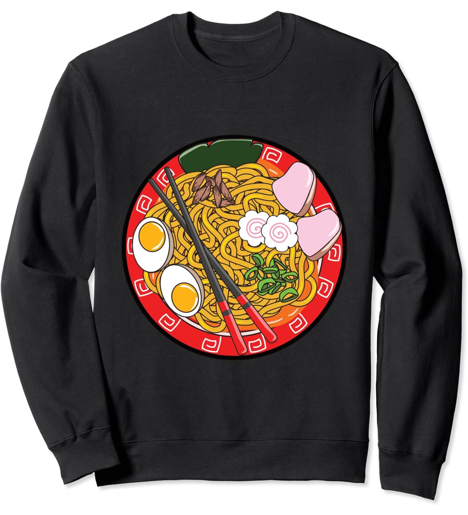 Ramen Life Noodle Japanese Kawaii Sweatshirt