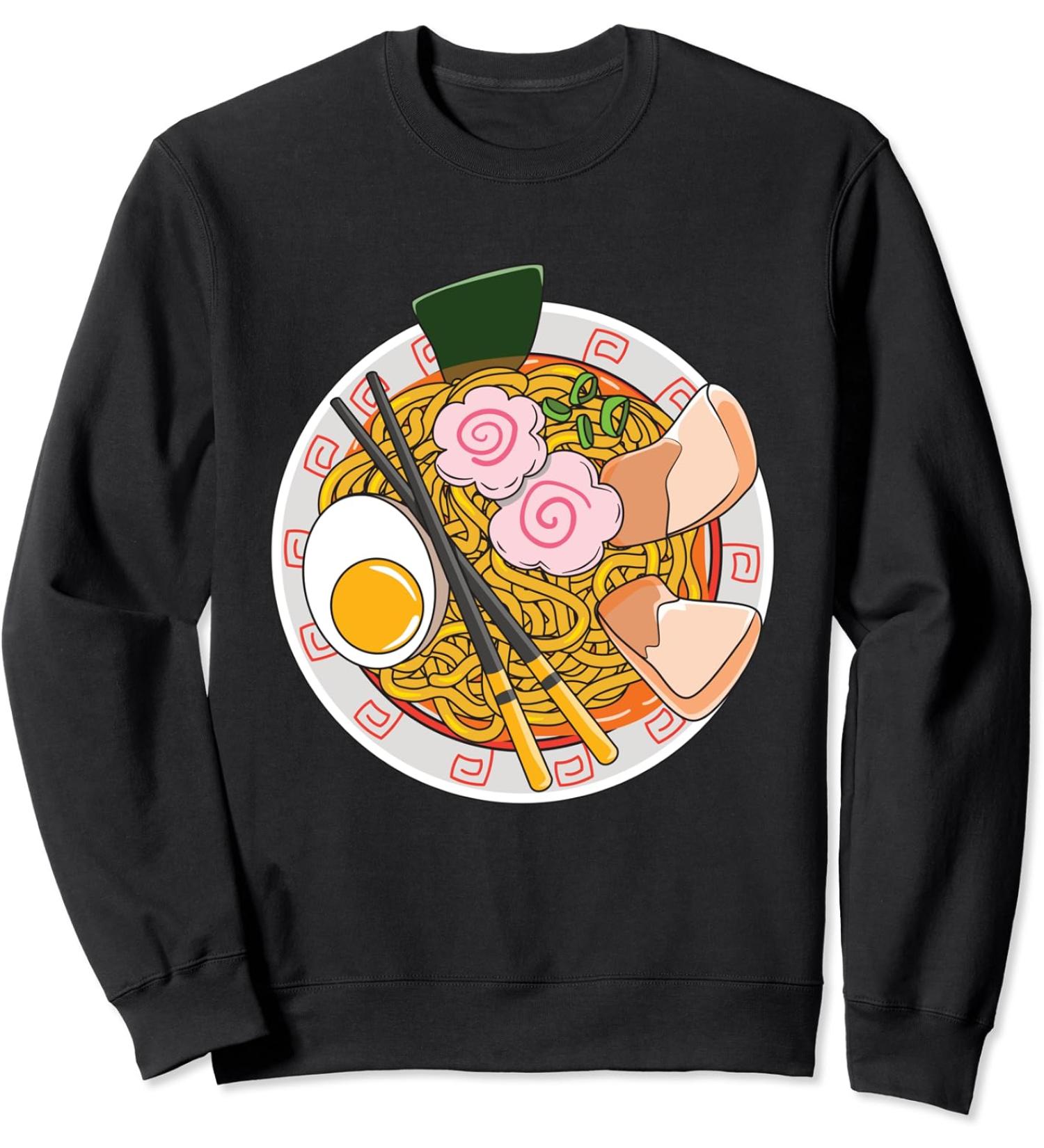 Kawaii Japanese Ramen Noodle Life Sweatshirt