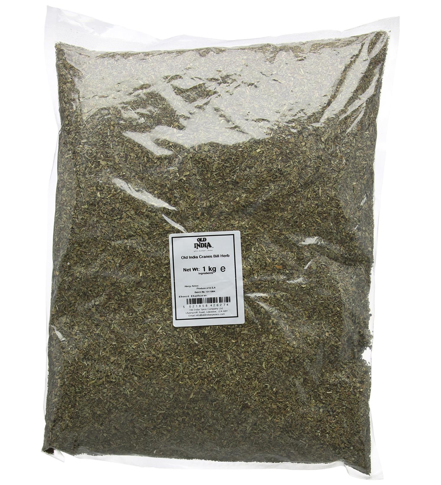Old India Cranes Bill Herb 1 Kg 1kg - Buy Online on SooperMarket.com