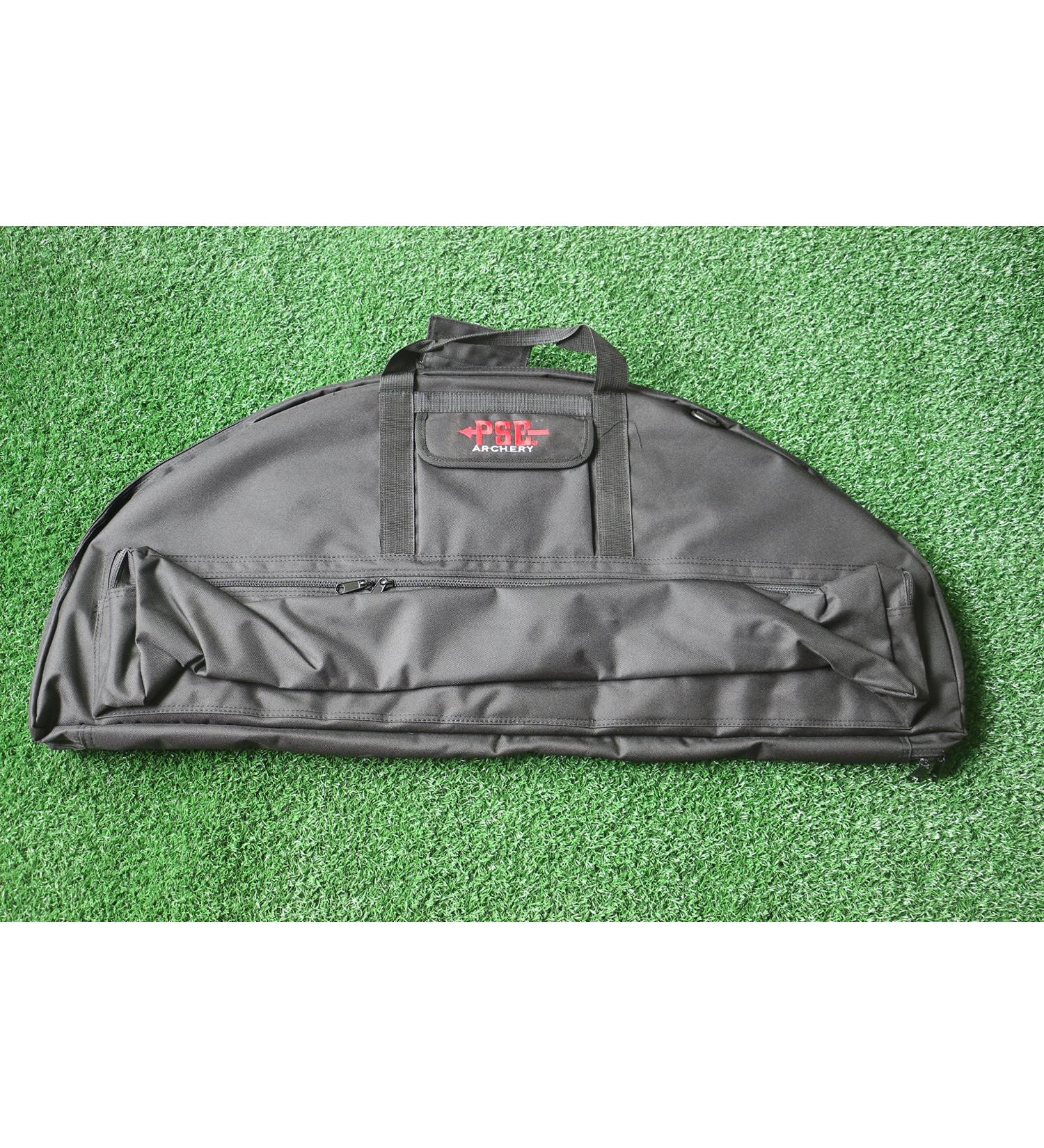 e5e10 38 Compound Bow Bag - Black Oxford Archery Hunting Arrow Carry Case with Adjustable Strap and Pockets for Quiver - Ideal for Outdoor Hunter - Buy Online on SooperMarket.com