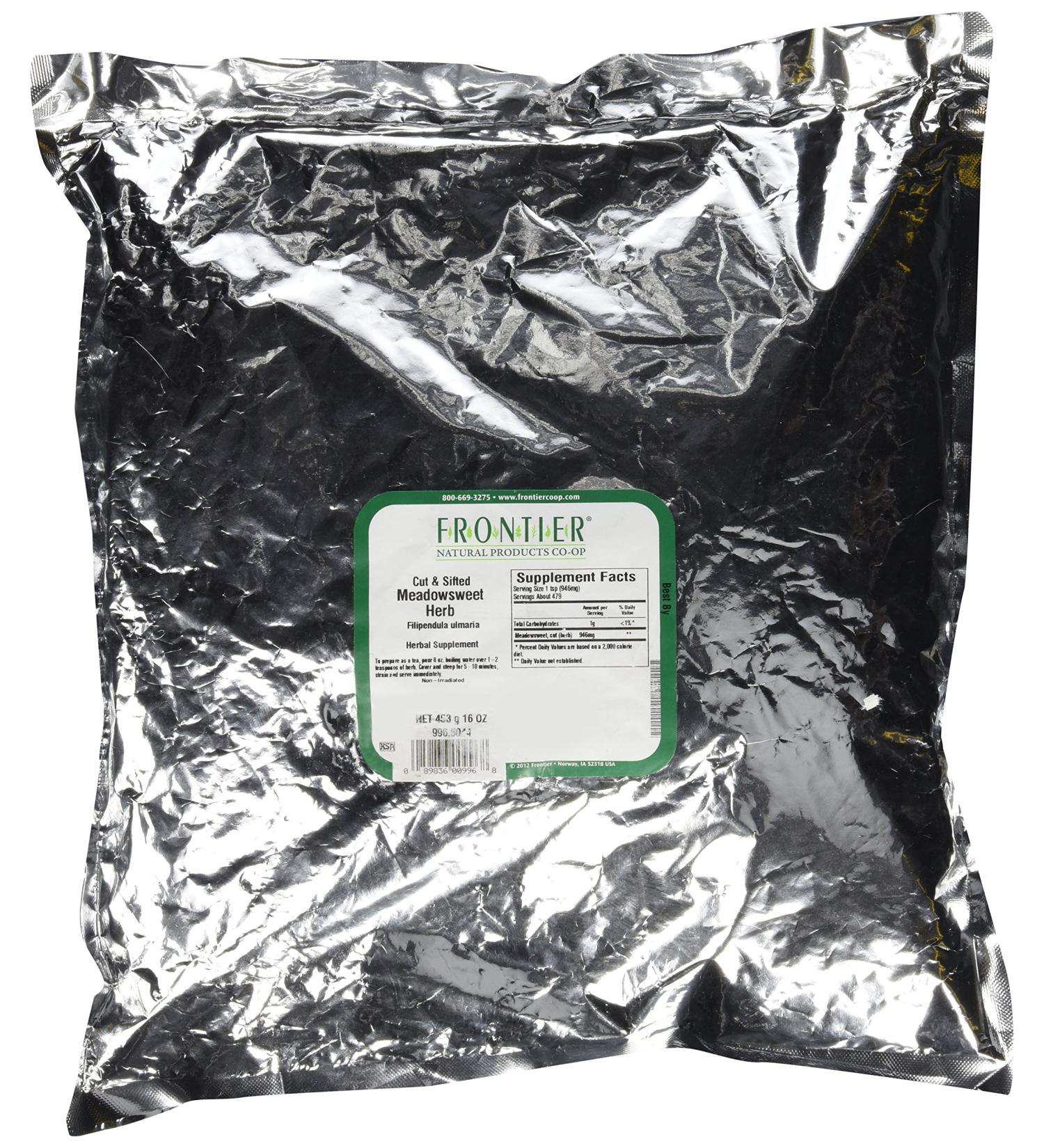 Frontier Co-op Meadowsweet Herb 1lb - Cut & Sifted | Natural and Organic - Buy Online on SooperMarket.com