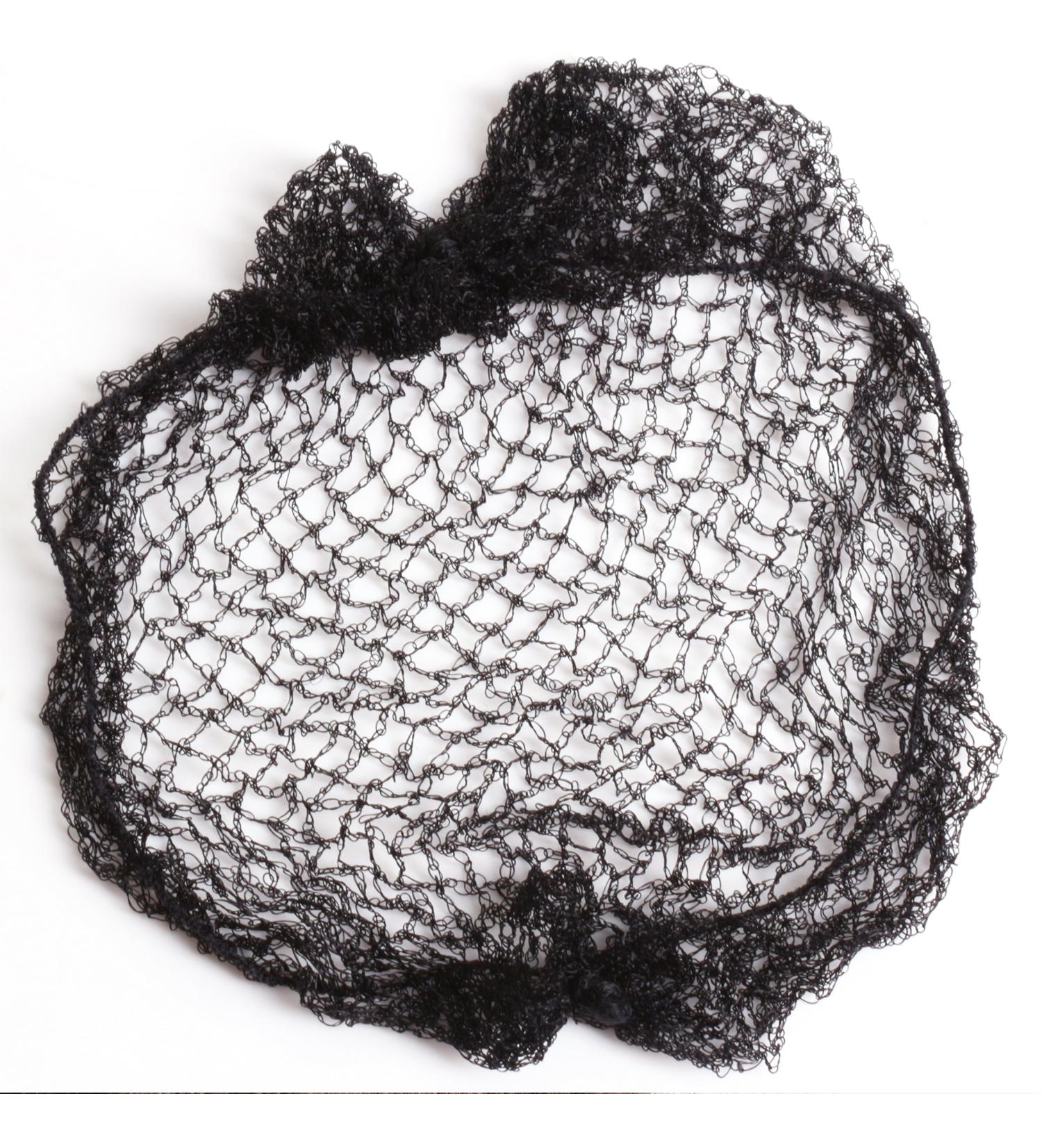Heavy Duty Black Slumber Hair Net - Dark Elasticated Mesh Styling Sleep In Net - Buy Online on SooperMarket.com
