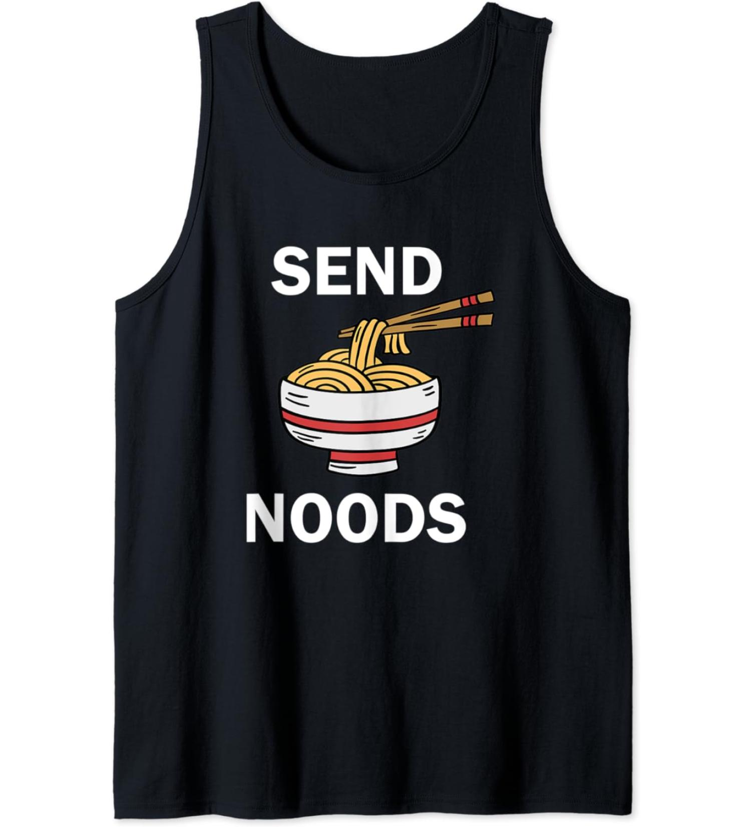 Send Noods Ramen Noodles Tank Top