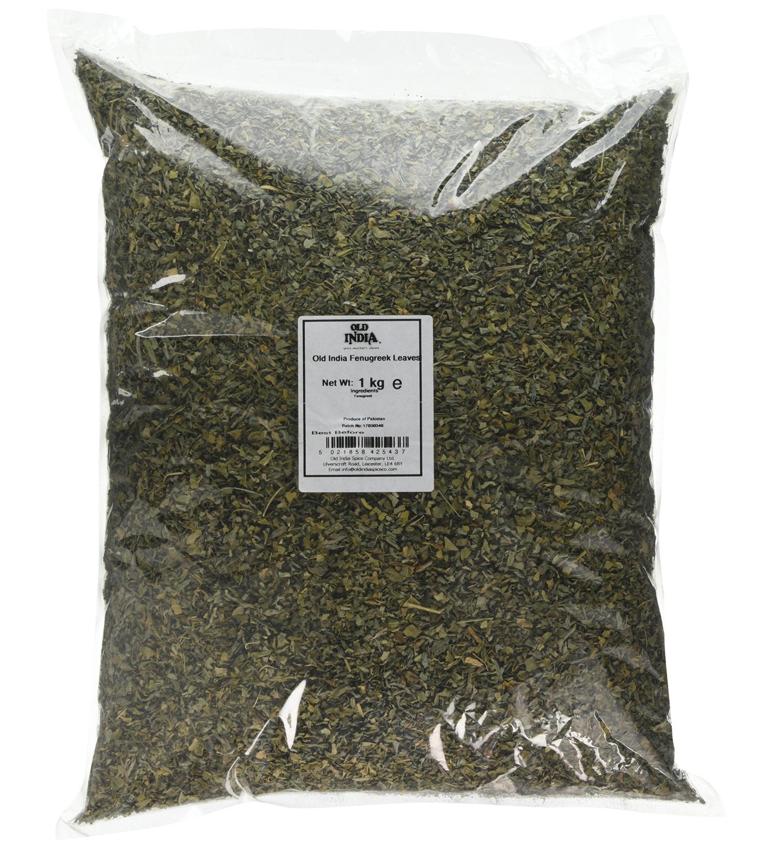 Old India Fenugreek Leaves 1 Kg - Premium Quality and Fresh | Pack of 1 - Buy Online on SooperMarket.com