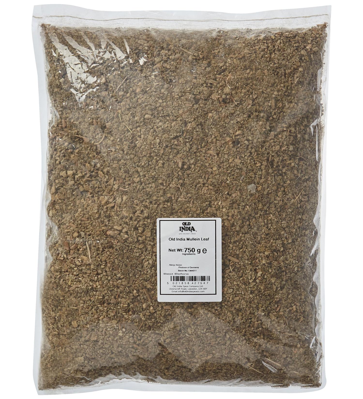 Old India Mullein Leaf 750 g 750 g (Pack of 1)