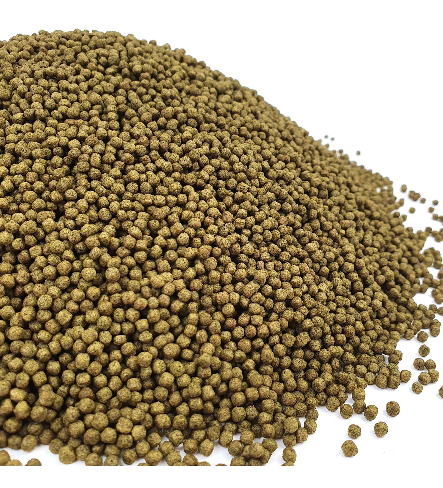 Staple Pond Pellets 3mm - Floating Premium Fish Food Koi Carp Goldfish Chub Bulk (1.8kg)