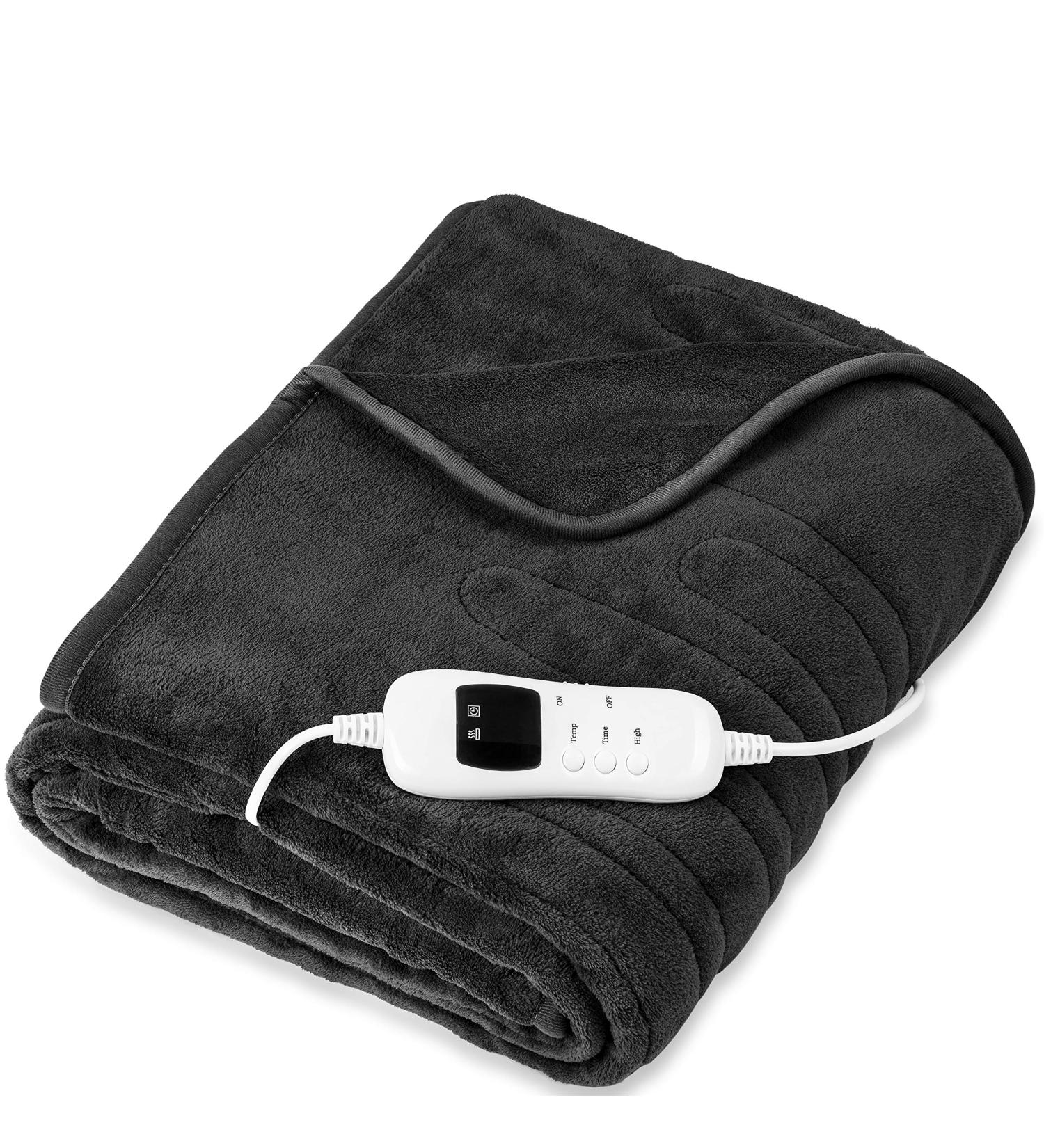Sinnlein Heating Ceiling - T V S d GS Checked - 160x120cm Electric Blanket with Timer & 9 Temperature Levels | Washable & Cuddly | International Shipping - Buy Online on SooperMarket.com
