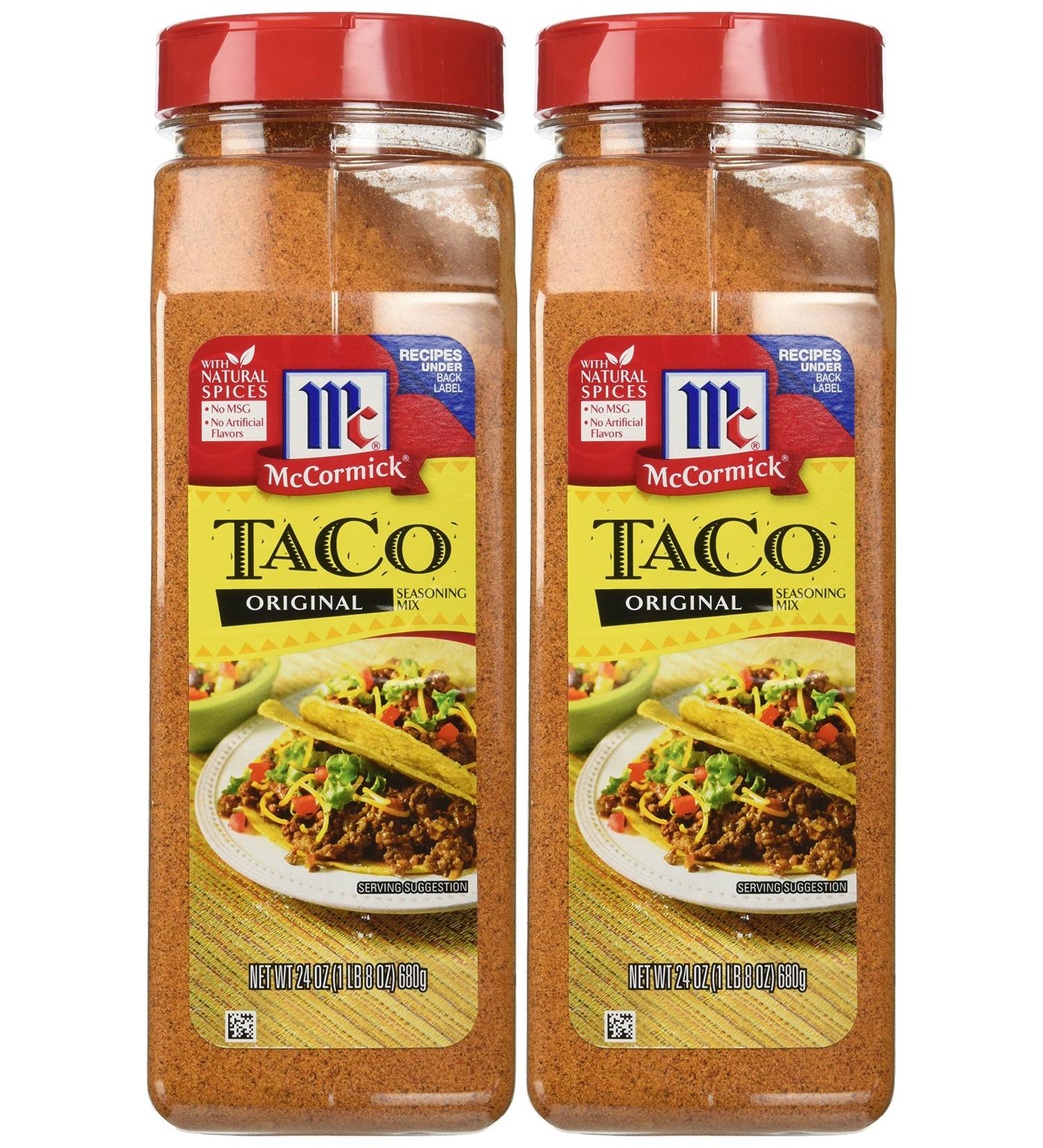 McCormick Original Taco Seasoning Mix 680g Tub - Authentic Flavor for Tacos - Buy Online on SooperMarket.com