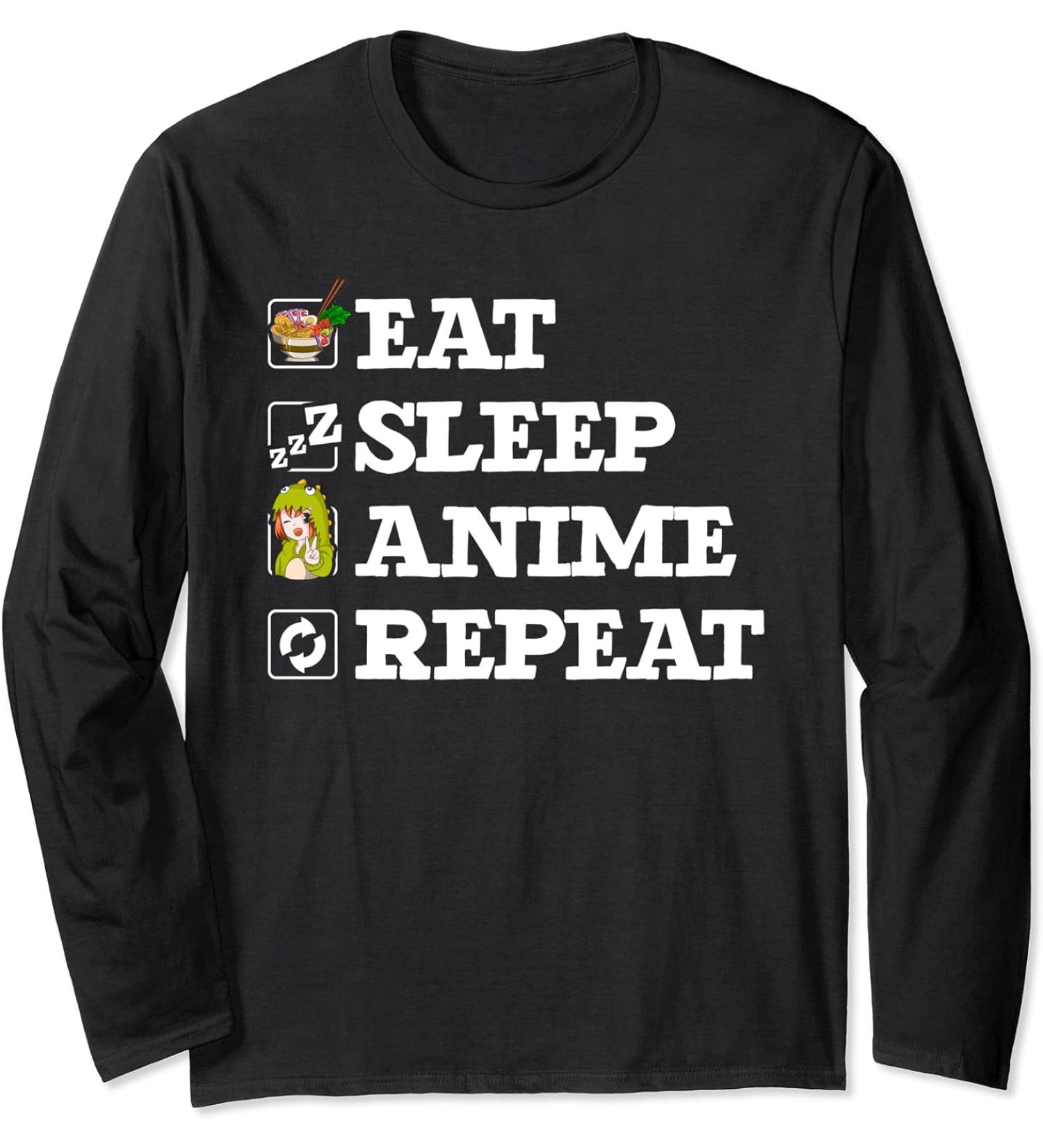 Kawaii Japanese Manga Otaku Bowl Of Ramen Noodles Anime Long Sleeve T-Shirt